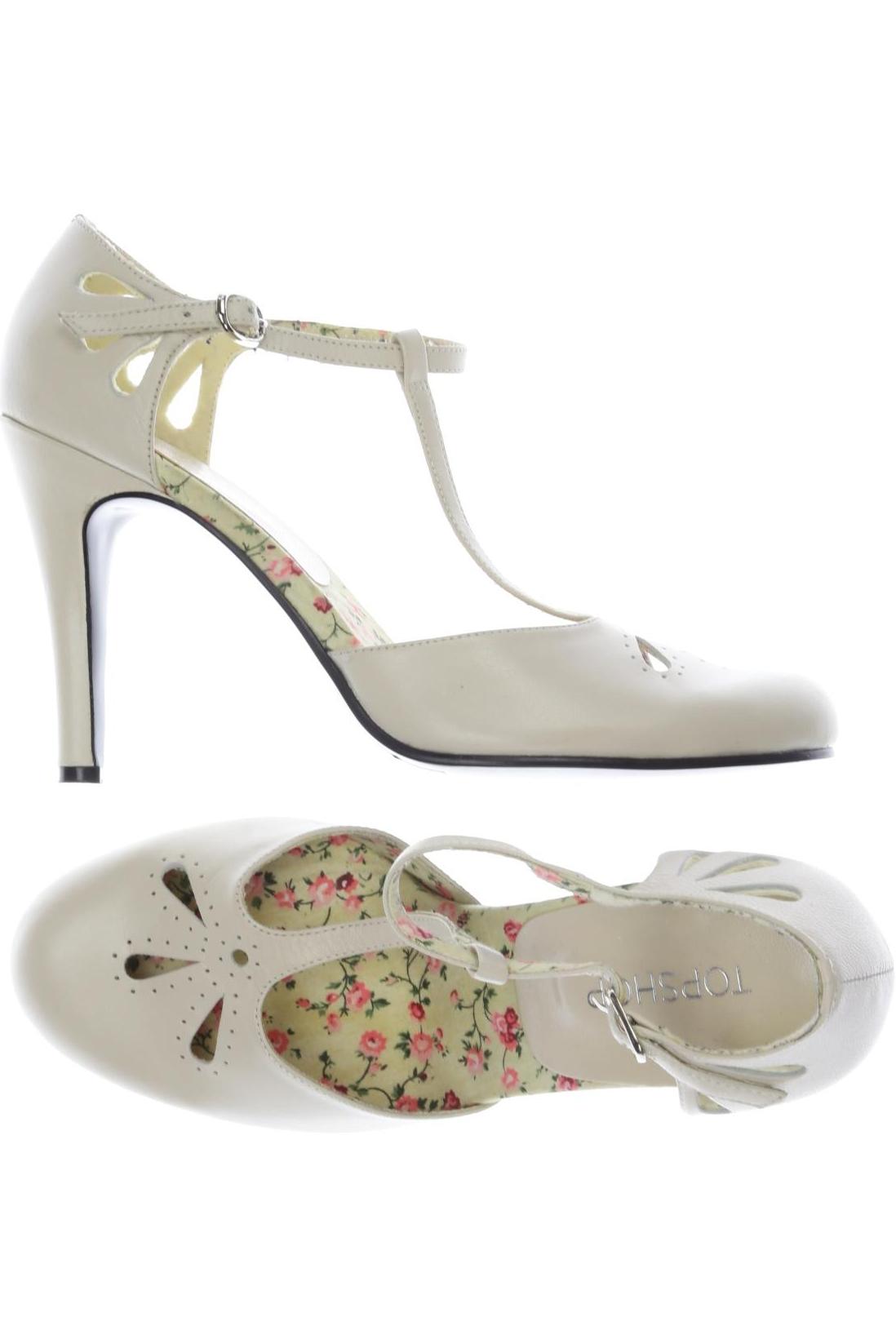 

Topshop Damen Pumps, cremeweiß, Gr. 38