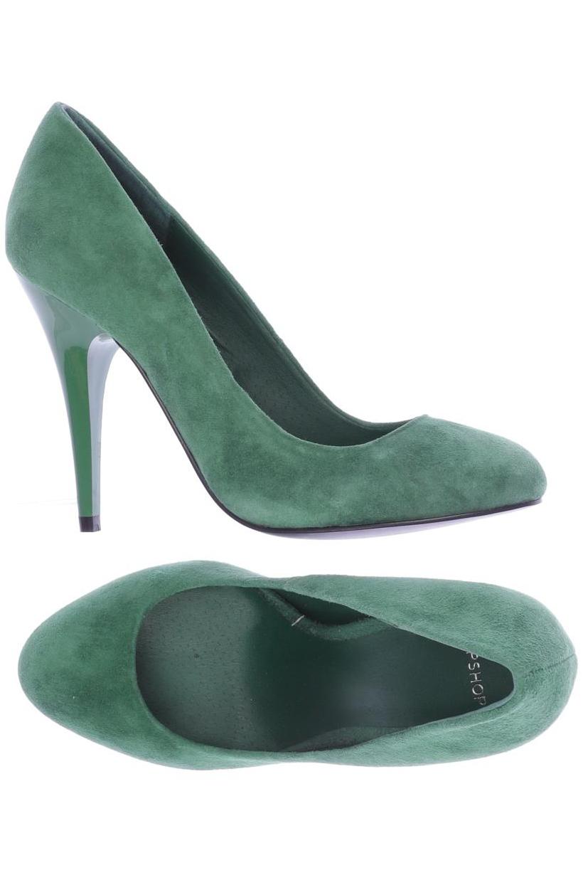 

Topshop Damen Pumps, grün, Gr. 4