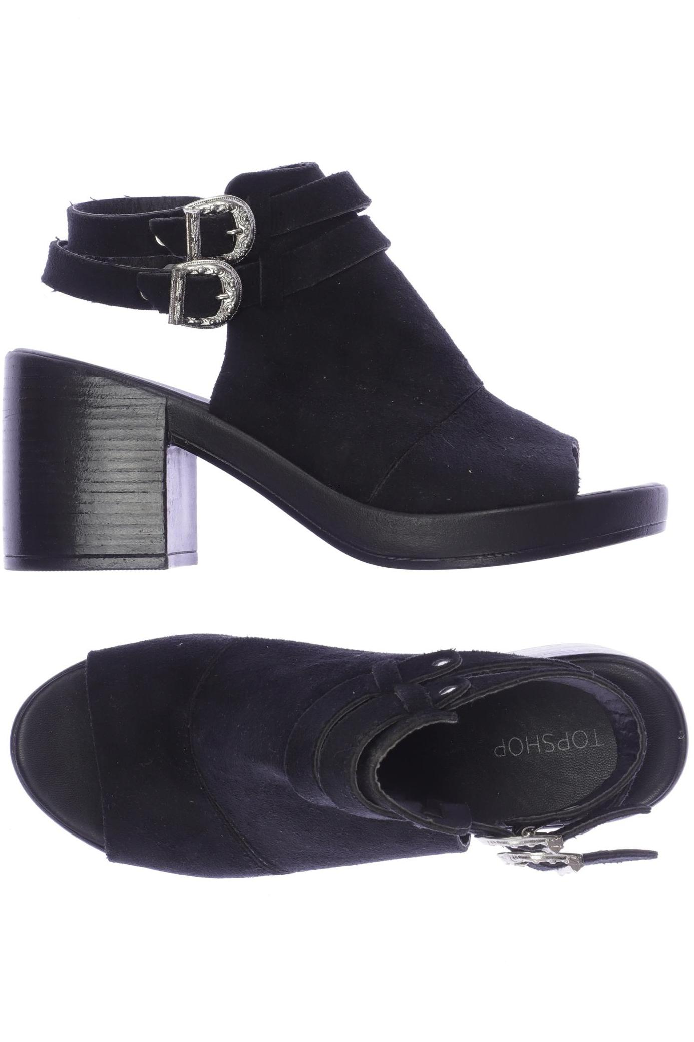 

Topshop Damen Sandale, schwarz, Gr. 38