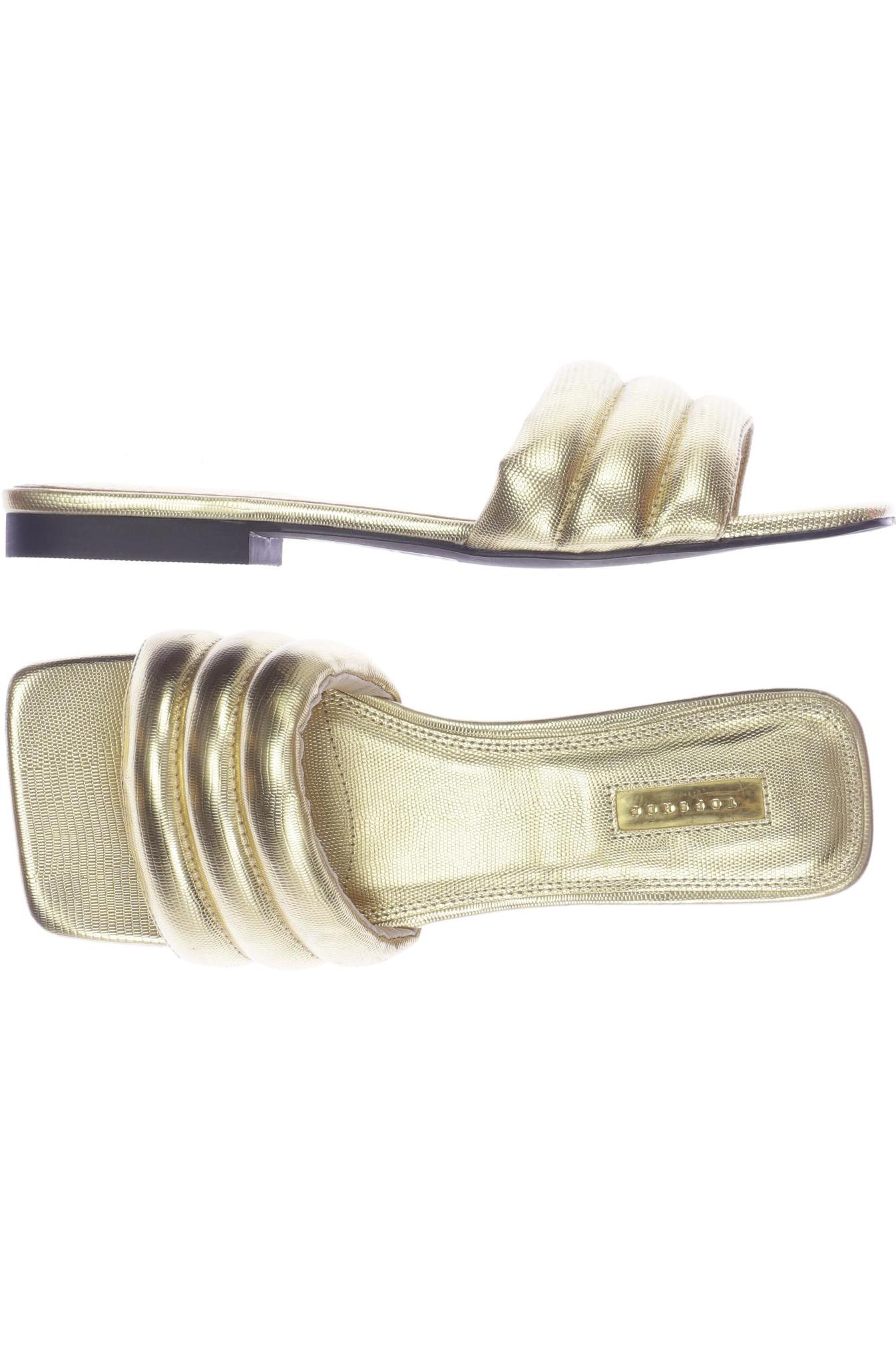 

Topshop Damen Sandale, gold