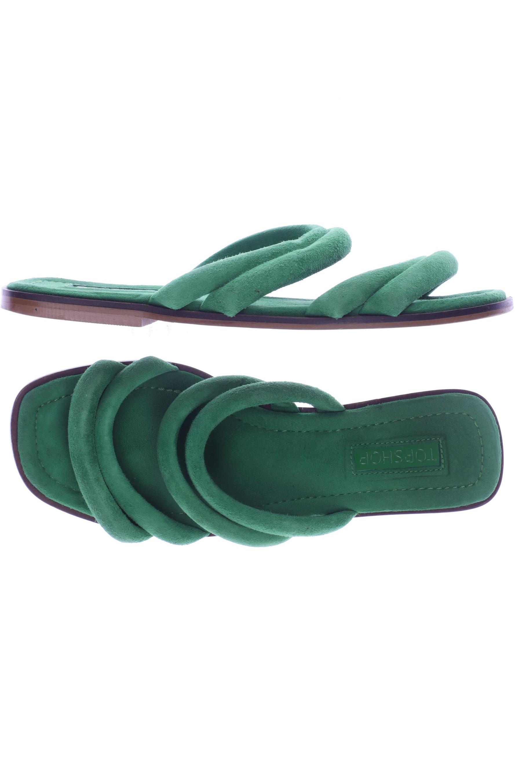 

Topshop Damen Sandale, grün, Gr. 37