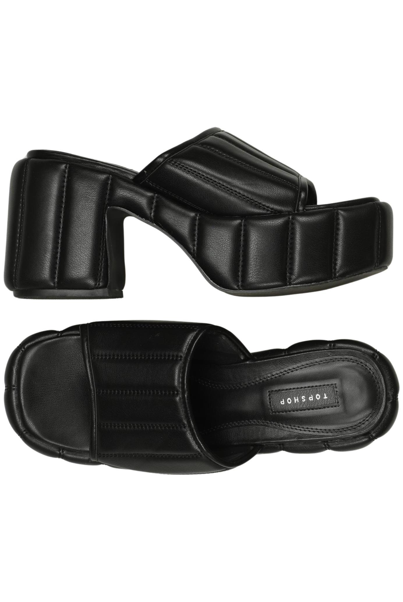 

Topshop Damen Sandale, schwarz, Gr. 6