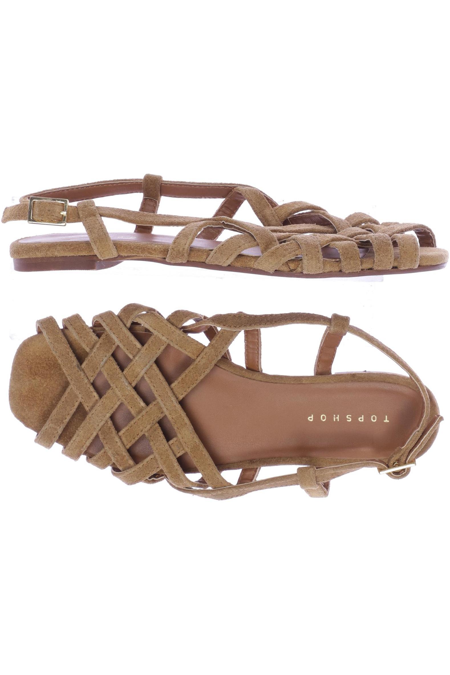 

Topshop Damen Sandale, beige, Gr. 36