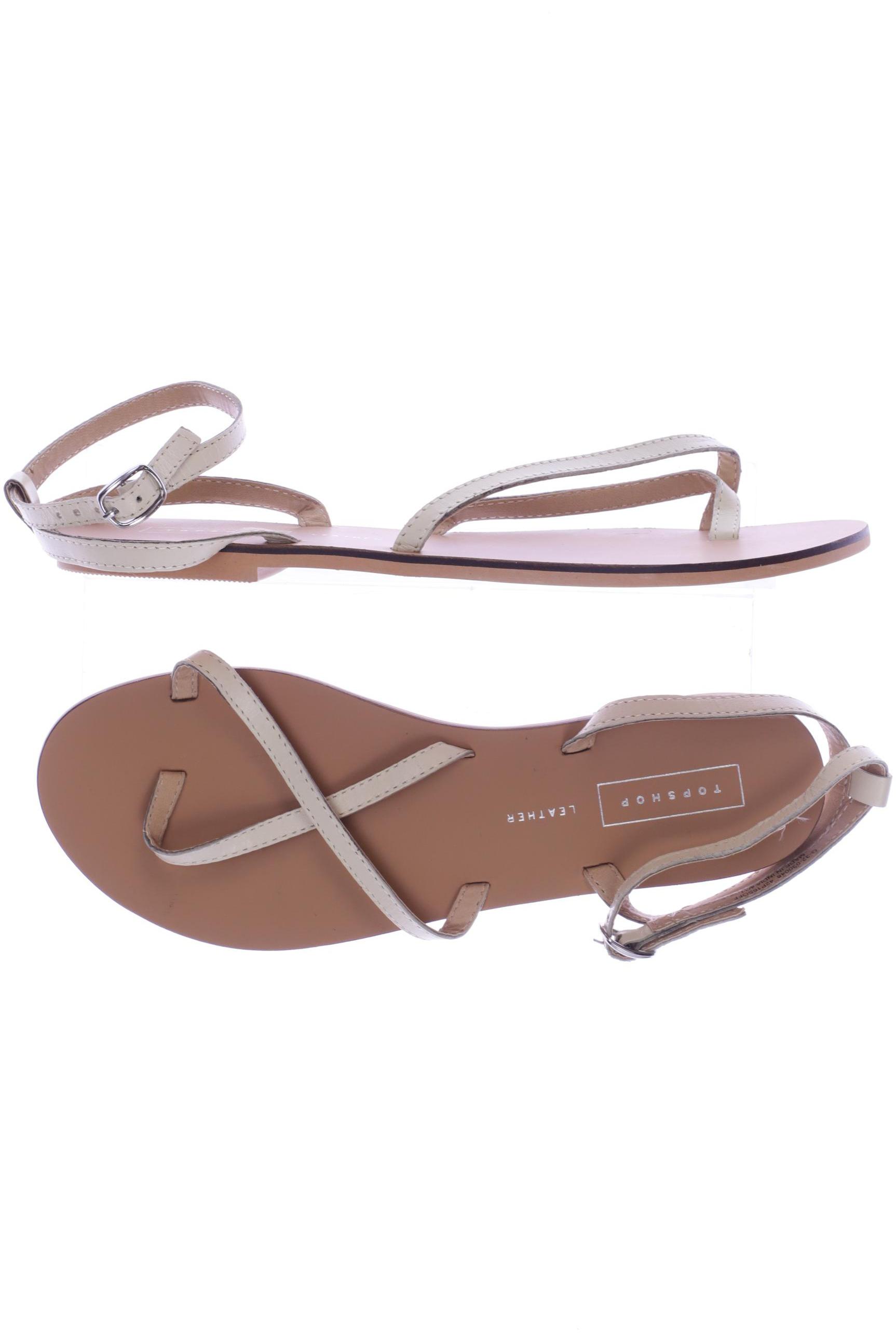

Topshop Damen Sandale, cremeweiß