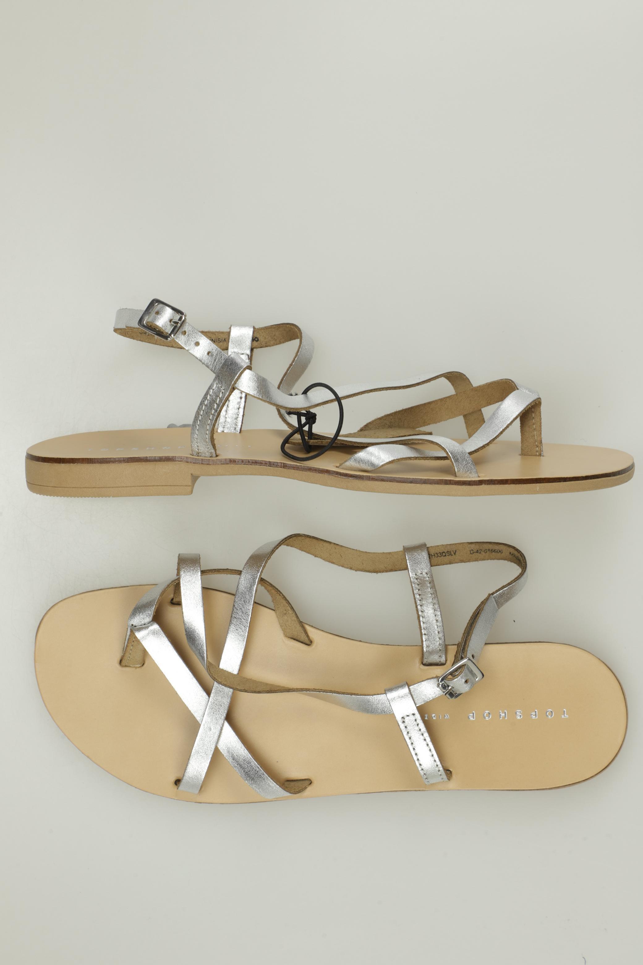 

Topshop Damen Sandale, silber