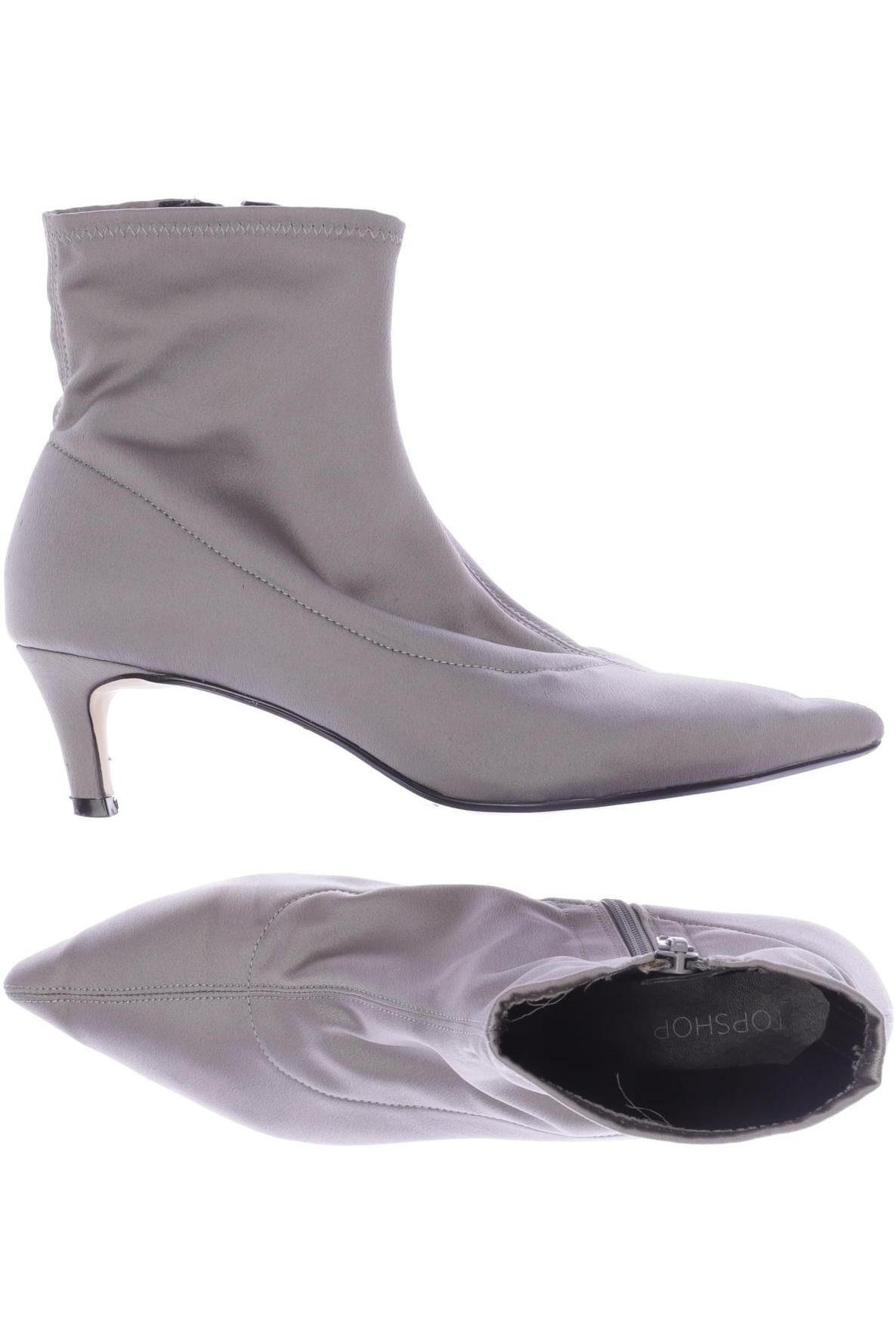 

Topshop Damen Stiefelette, grau, Gr. 39