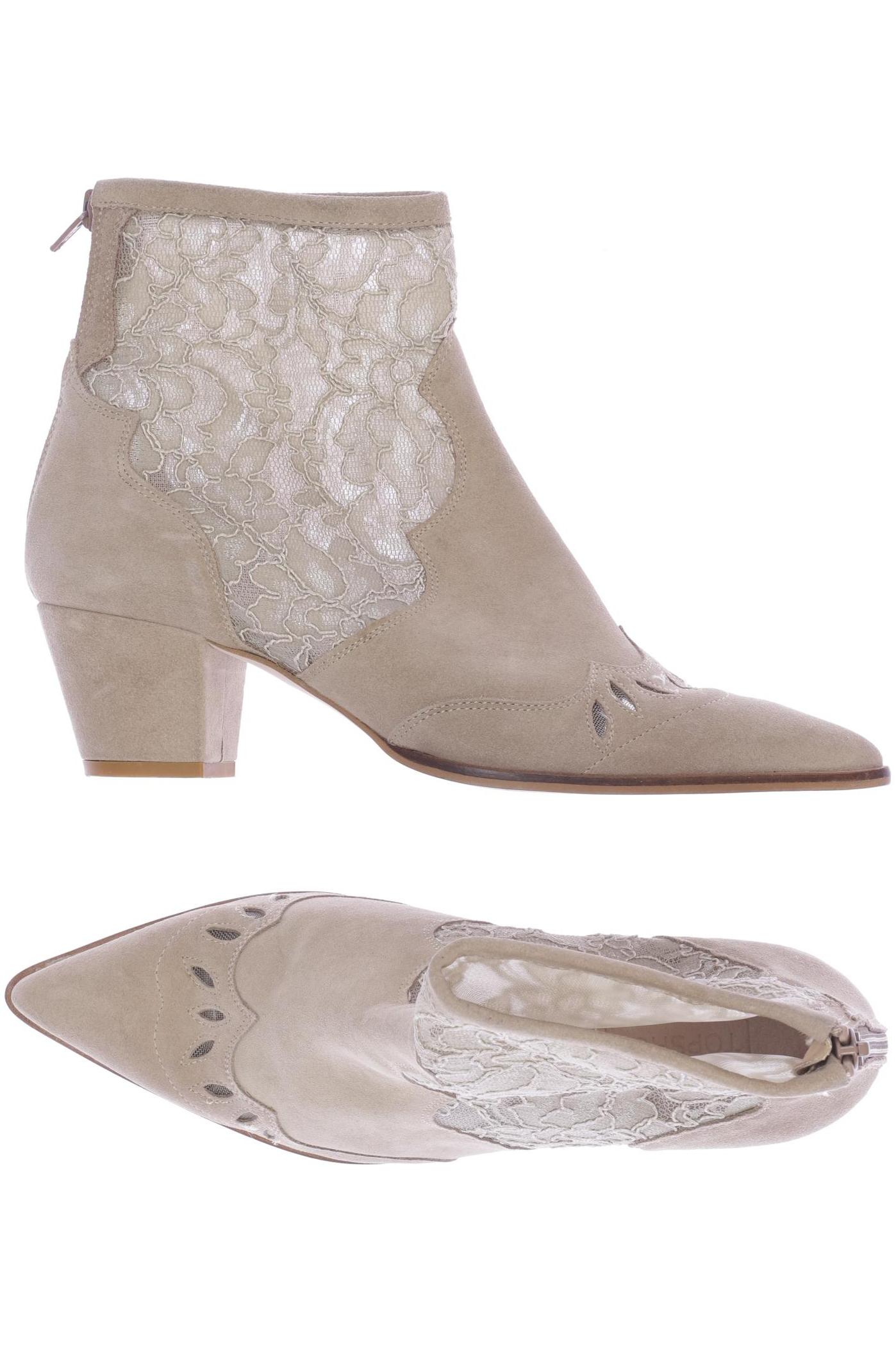 

Topshop Damen Stiefelette, beige, Gr. 39