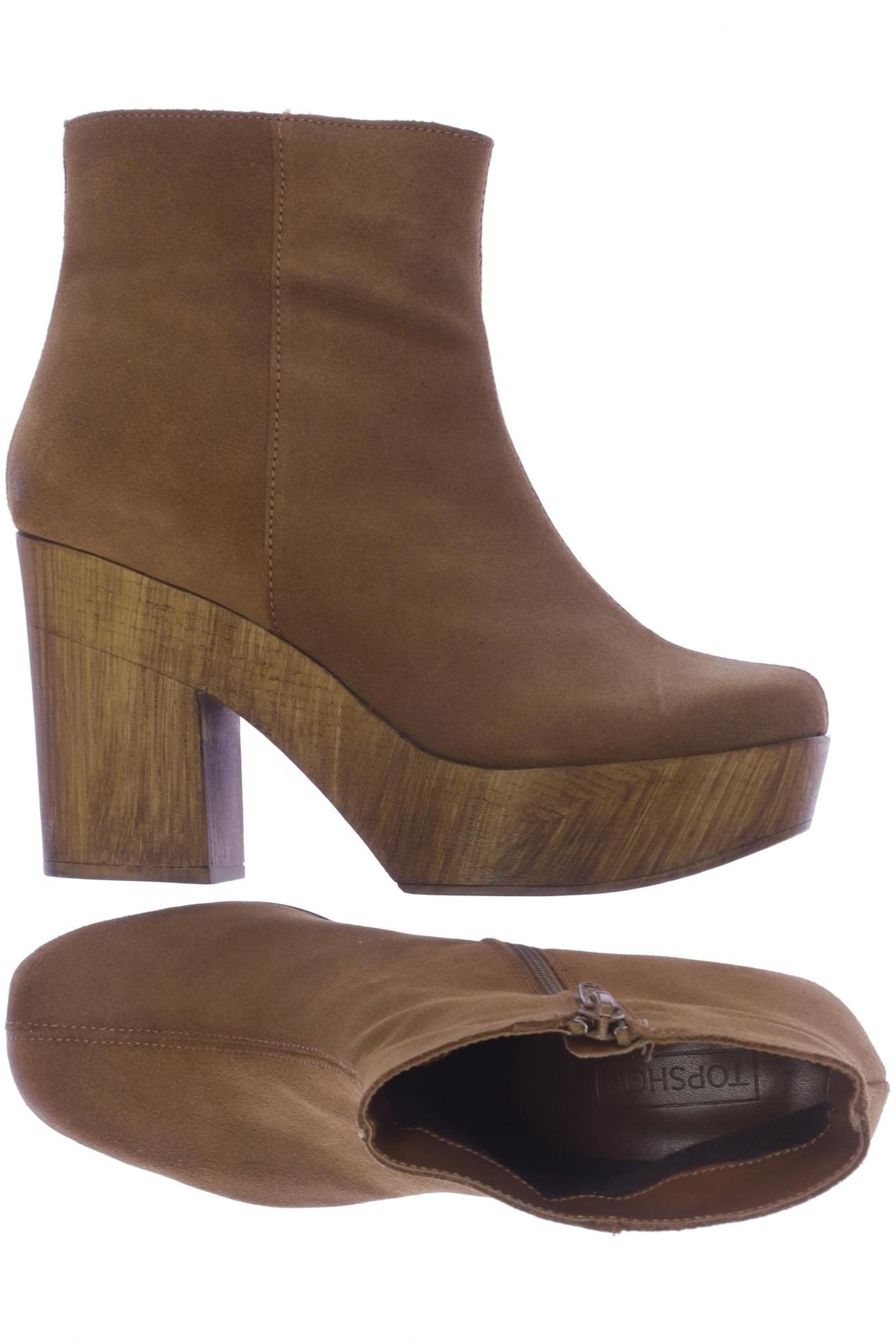 

Topshop Damen Stiefelette, beige, Gr. 39