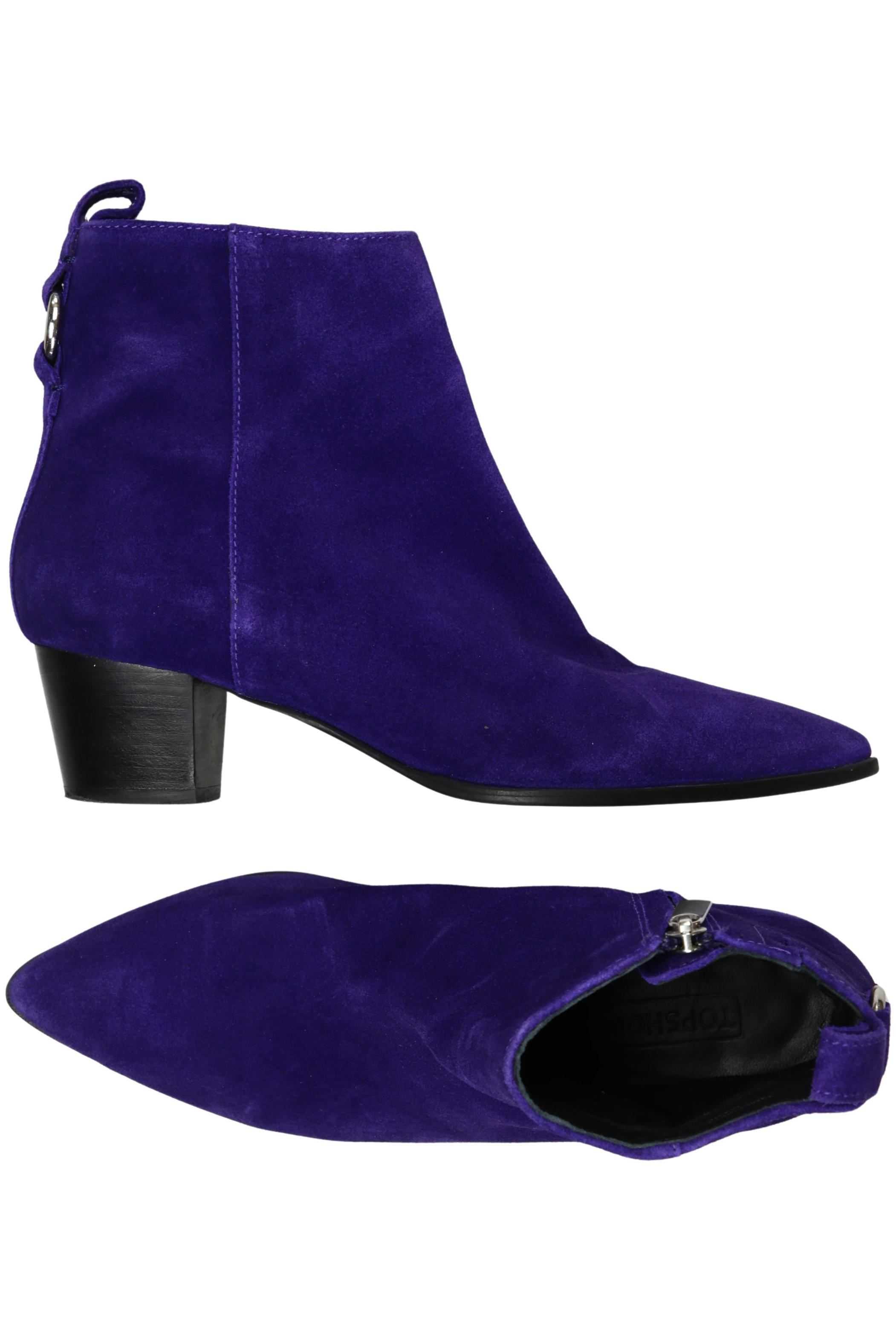 

Topshop Damen Stiefelette, flieder, Gr. 38