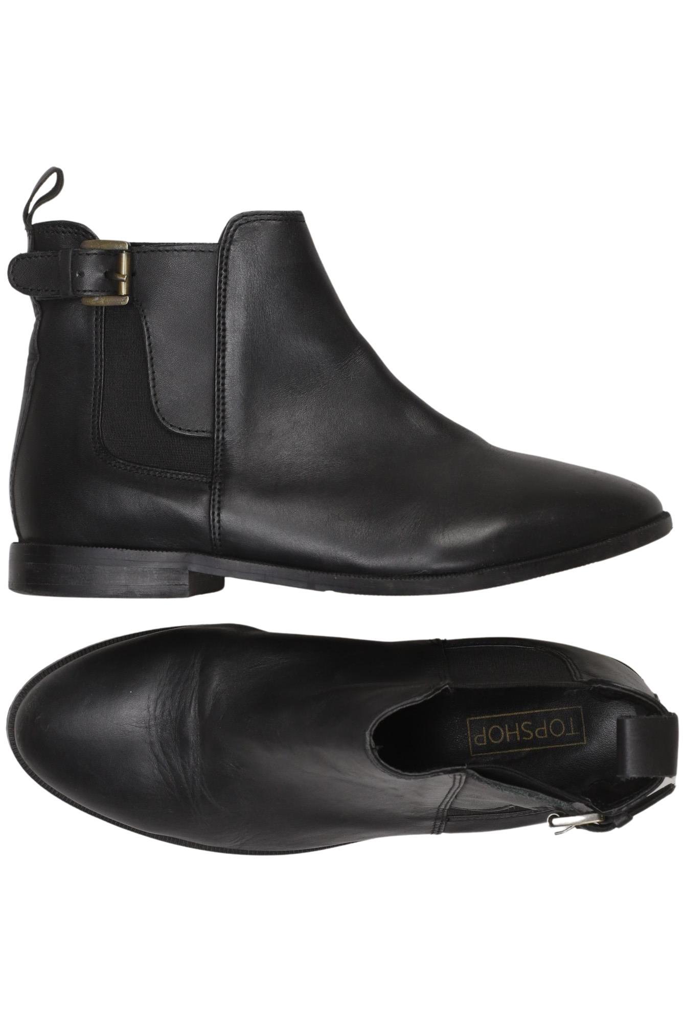 

Topshop Damen Stiefelette, schwarz, Gr. 4