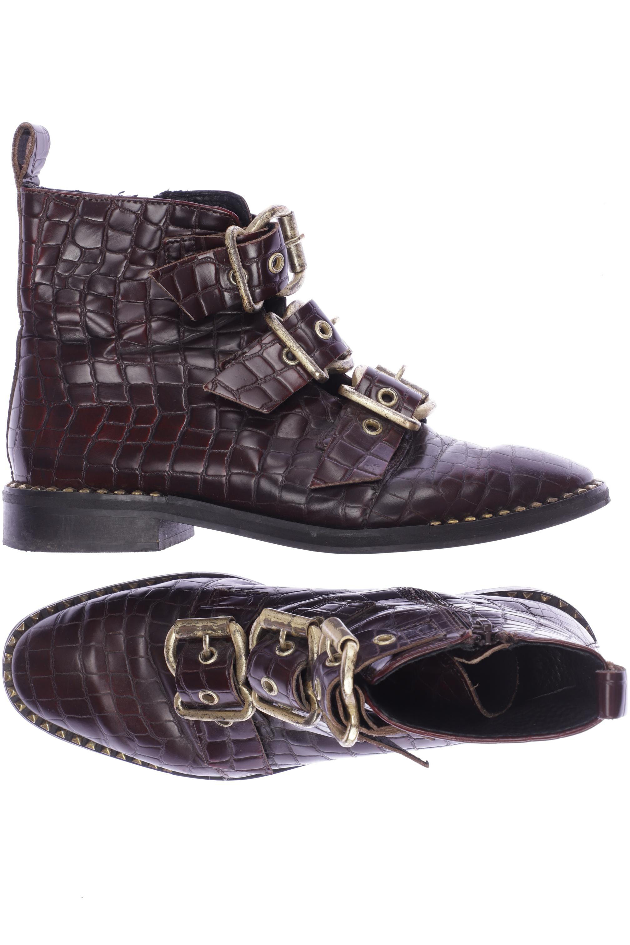 

Topshop Damen Stiefelette, bordeaux