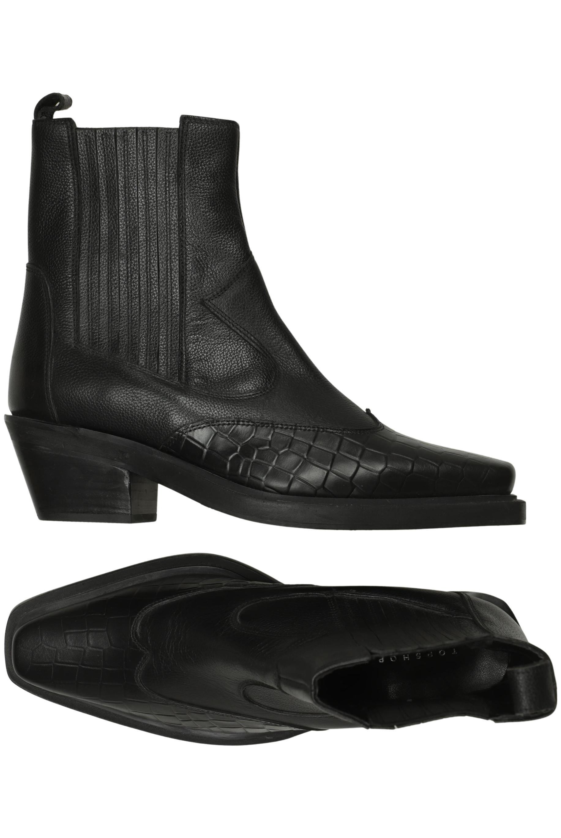 

Topshop Damen Stiefelette, schwarz, Gr. 8