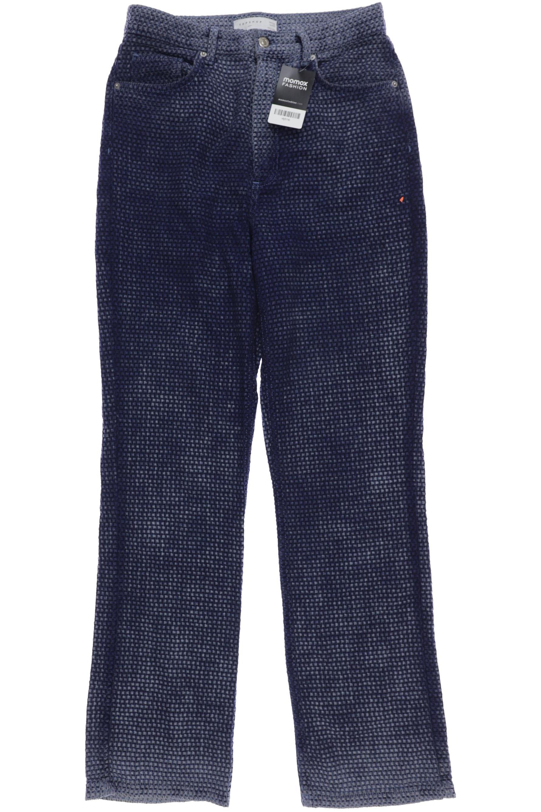 

Topshop Damen Stoffhose, marineblau, Gr. 30