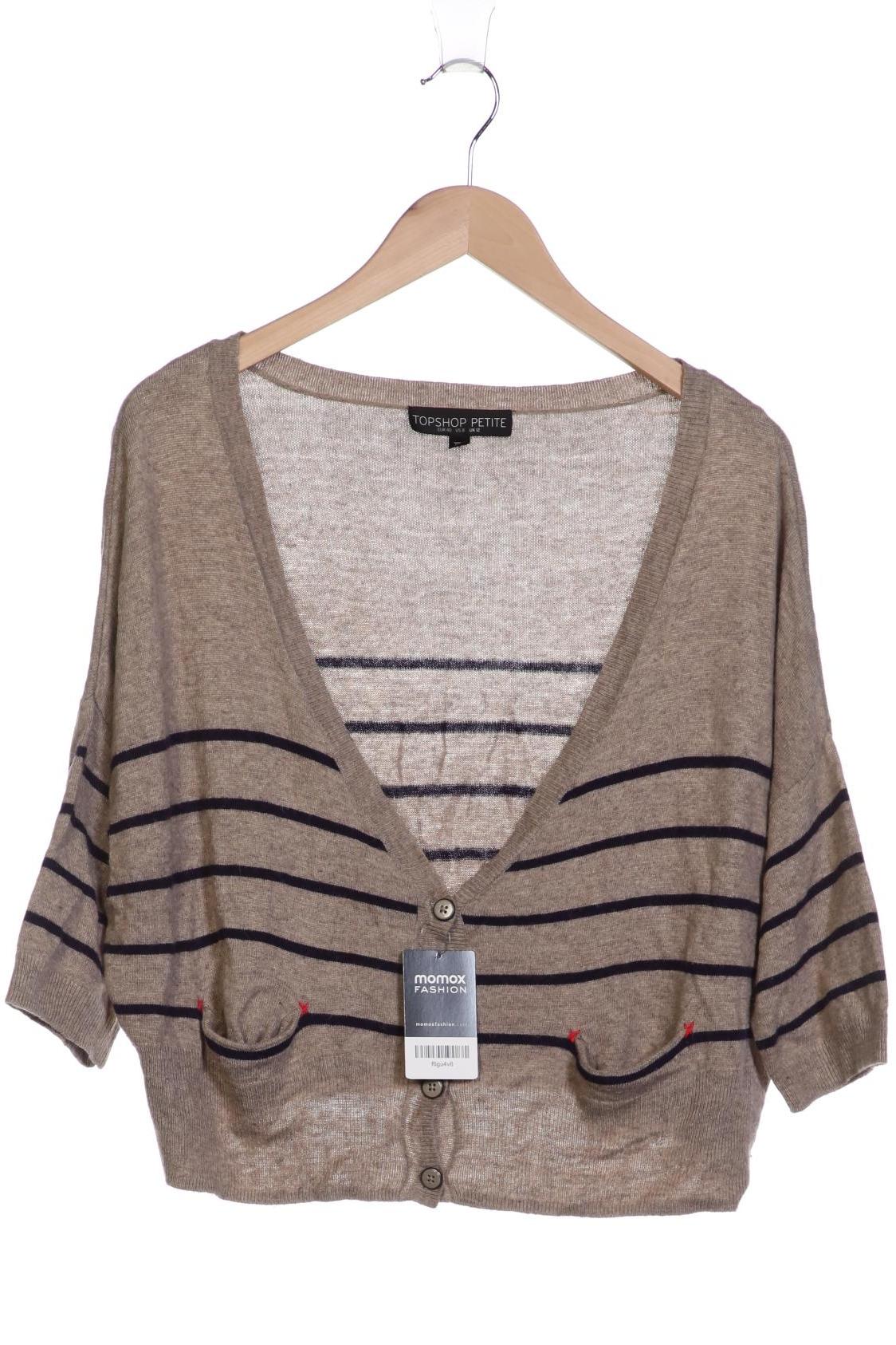 

Topshop Damen Strickjacke, braun, Gr. 40