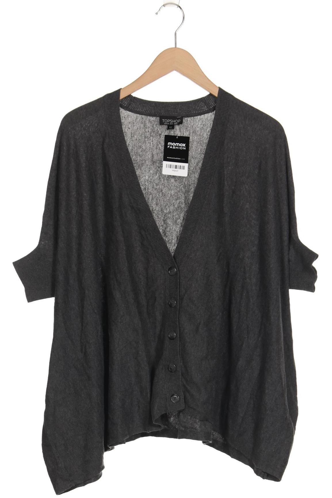 

Topshop Damen Strickjacke, grau, Gr. 36