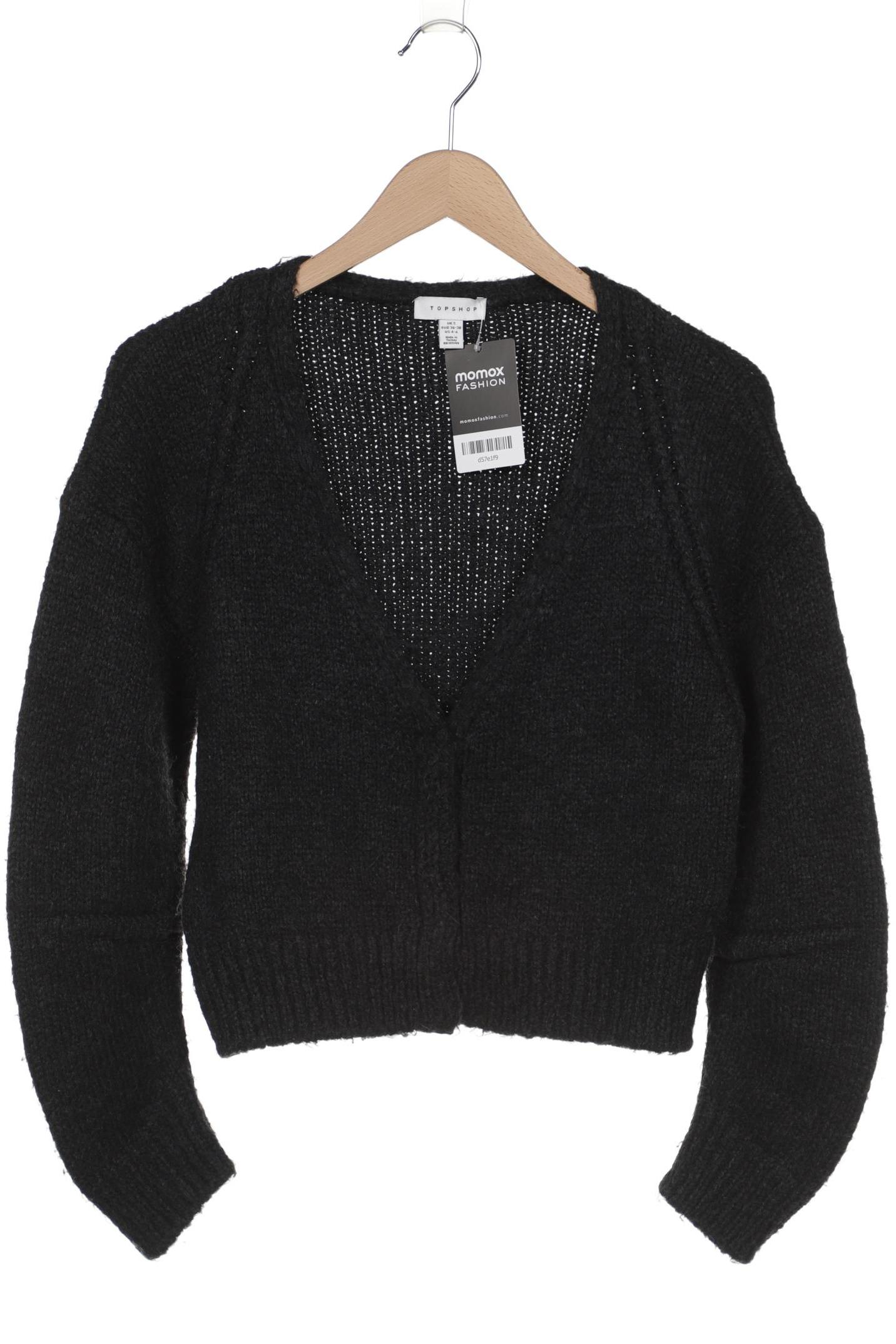 

Topshop Damen Strickjacke, grau, Gr. 36