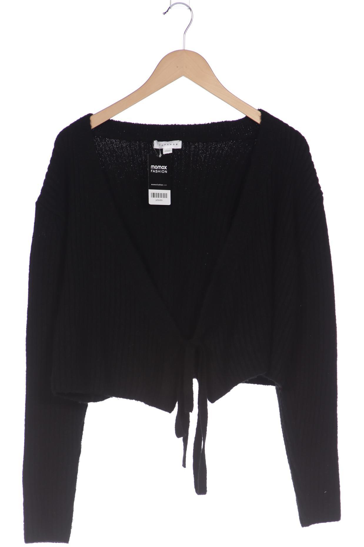 

Topshop Damen Strickjacke, schwarz, Gr. 36
