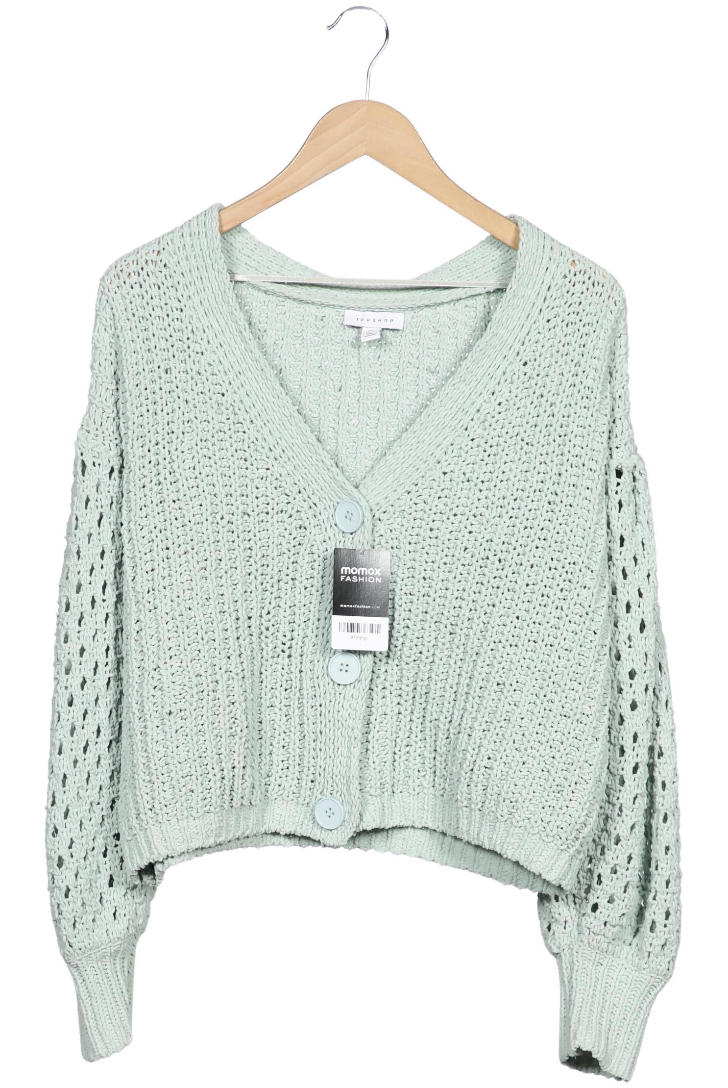 

Topshop Damen Strickjacke, hellgrün, Gr. 36
