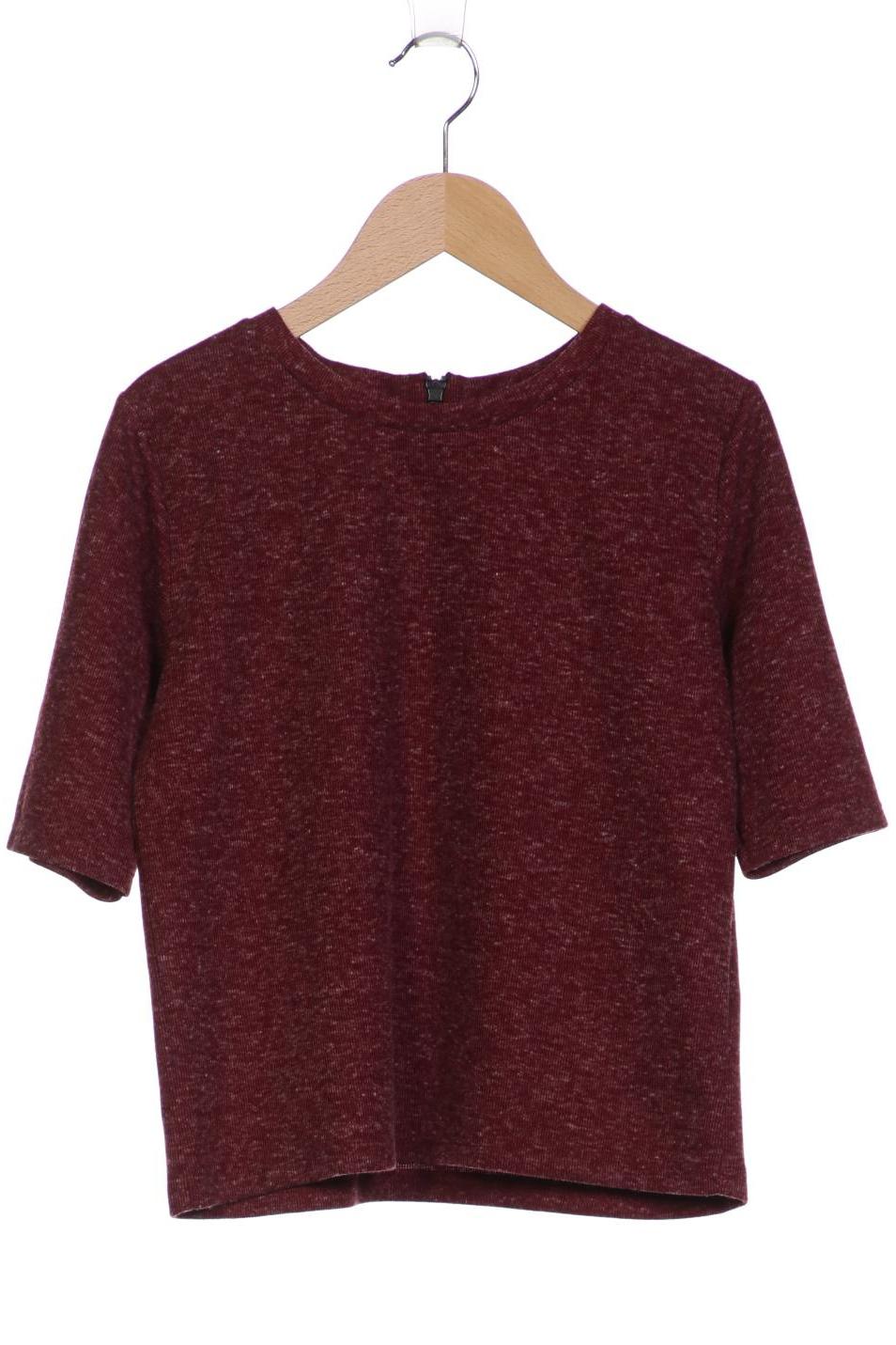 

Topshop Damen Sweatshirt, bordeaux, Gr. 34