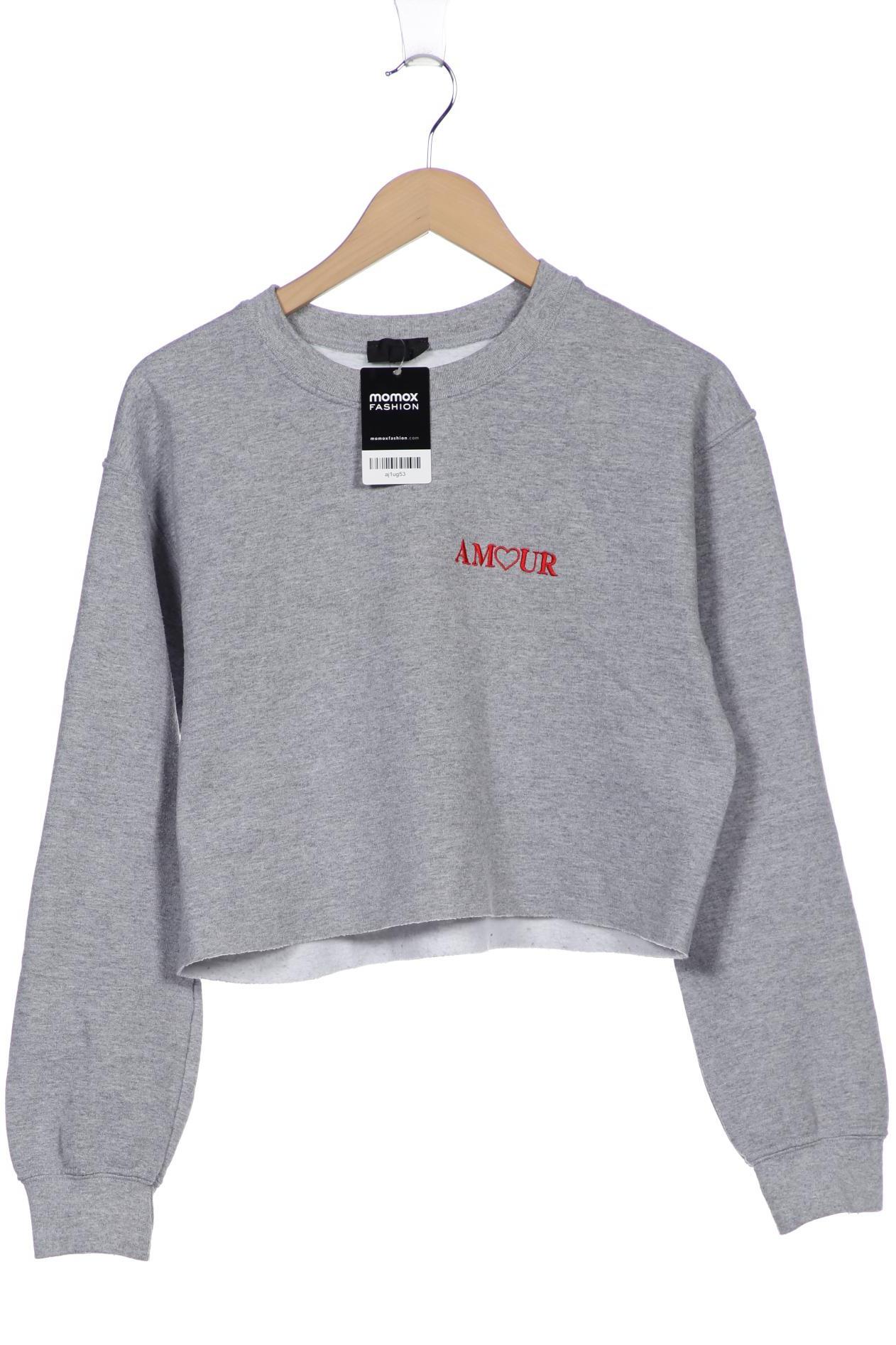 

Topshop Damen Sweatshirt, grau, Gr. 36