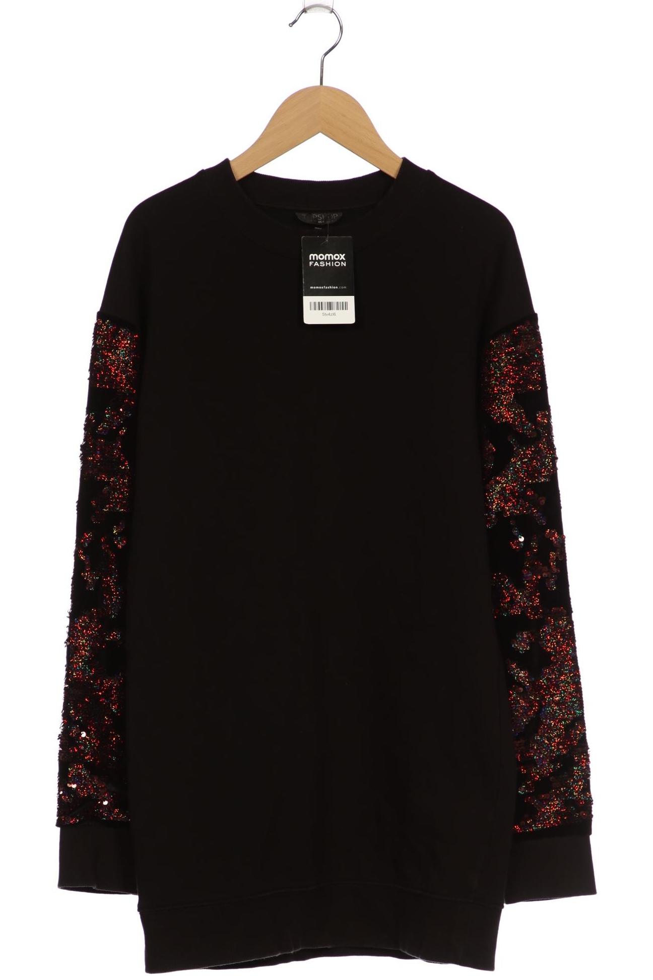 

Topshop Damen Sweatshirt, schwarz, Gr. 36