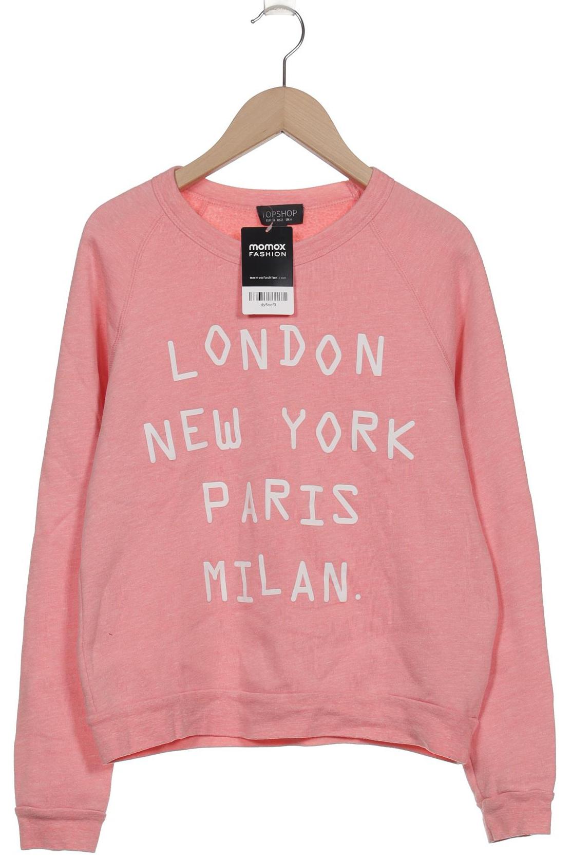

Topshop Damen Sweatshirt, pink, Gr. 34