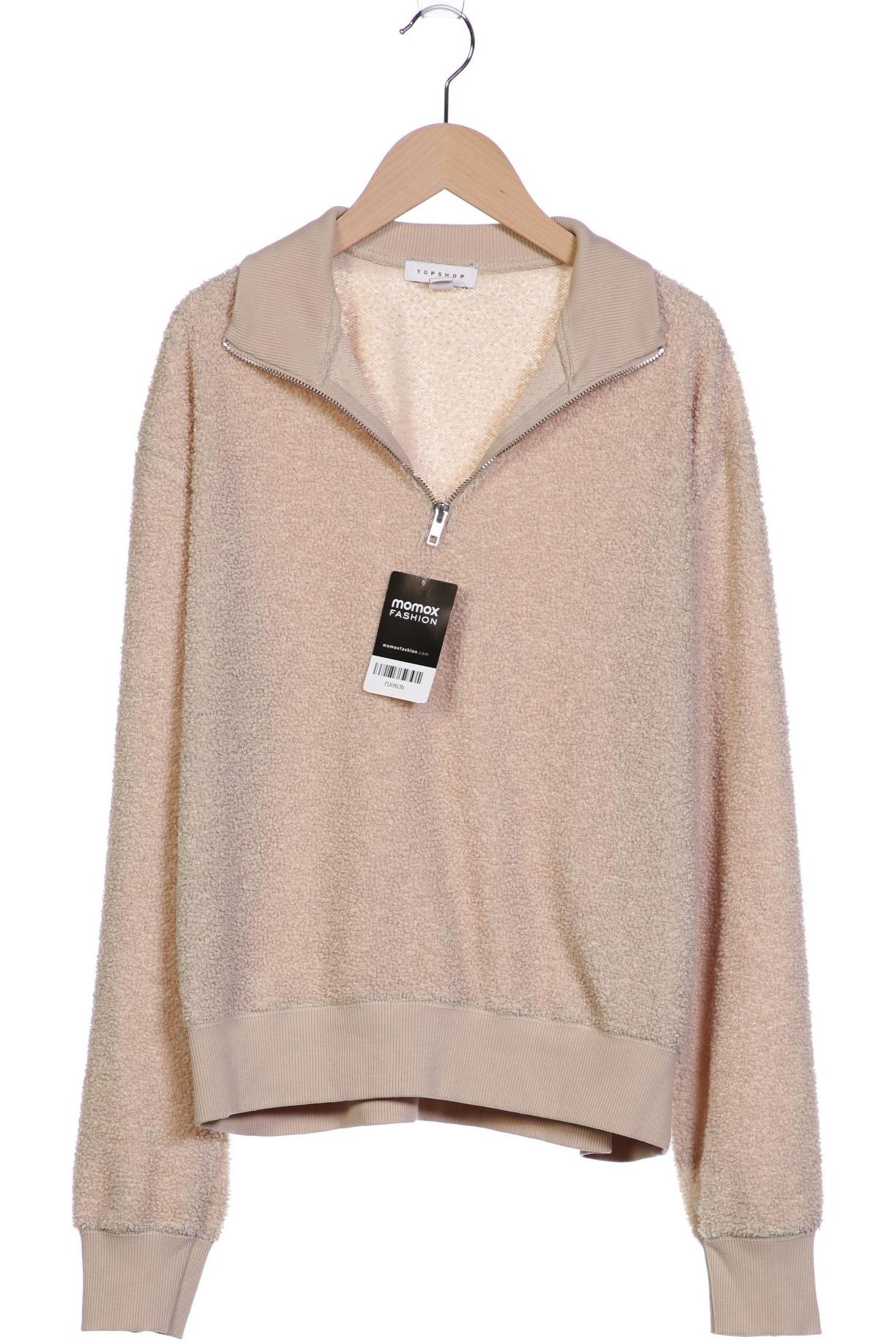 

Topshop Damen Sweatshirt, beige, Gr. 42