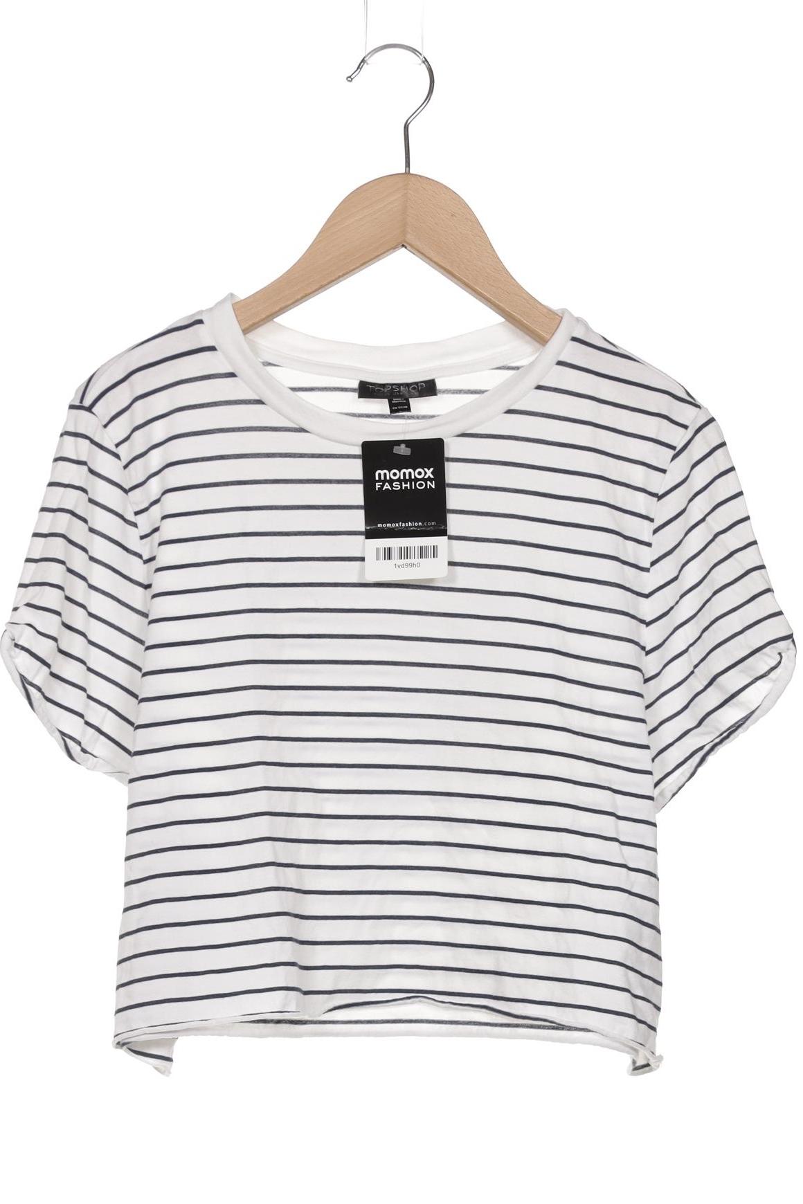 

Topshop Damen T-Shirt, weiß, Gr. 38