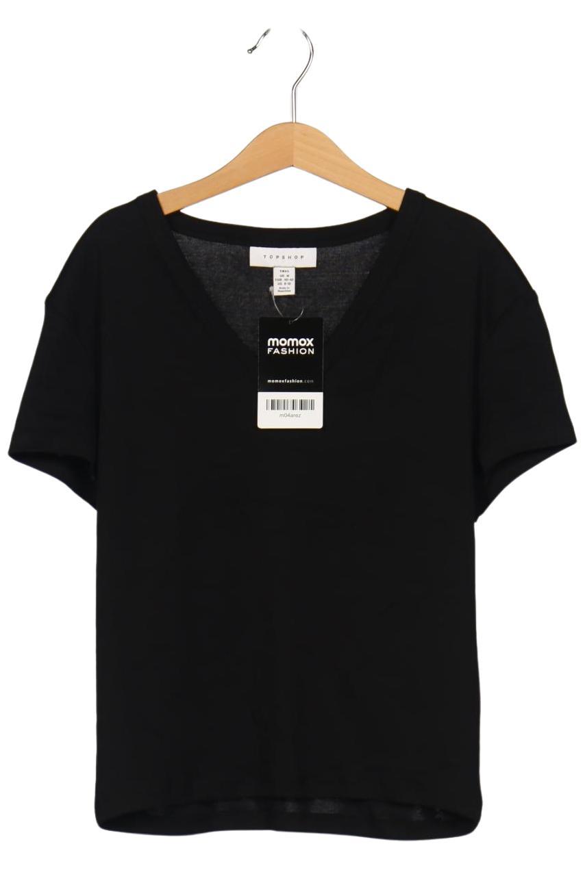 

Topshop Damen T-Shirt, schwarz, Gr. 40