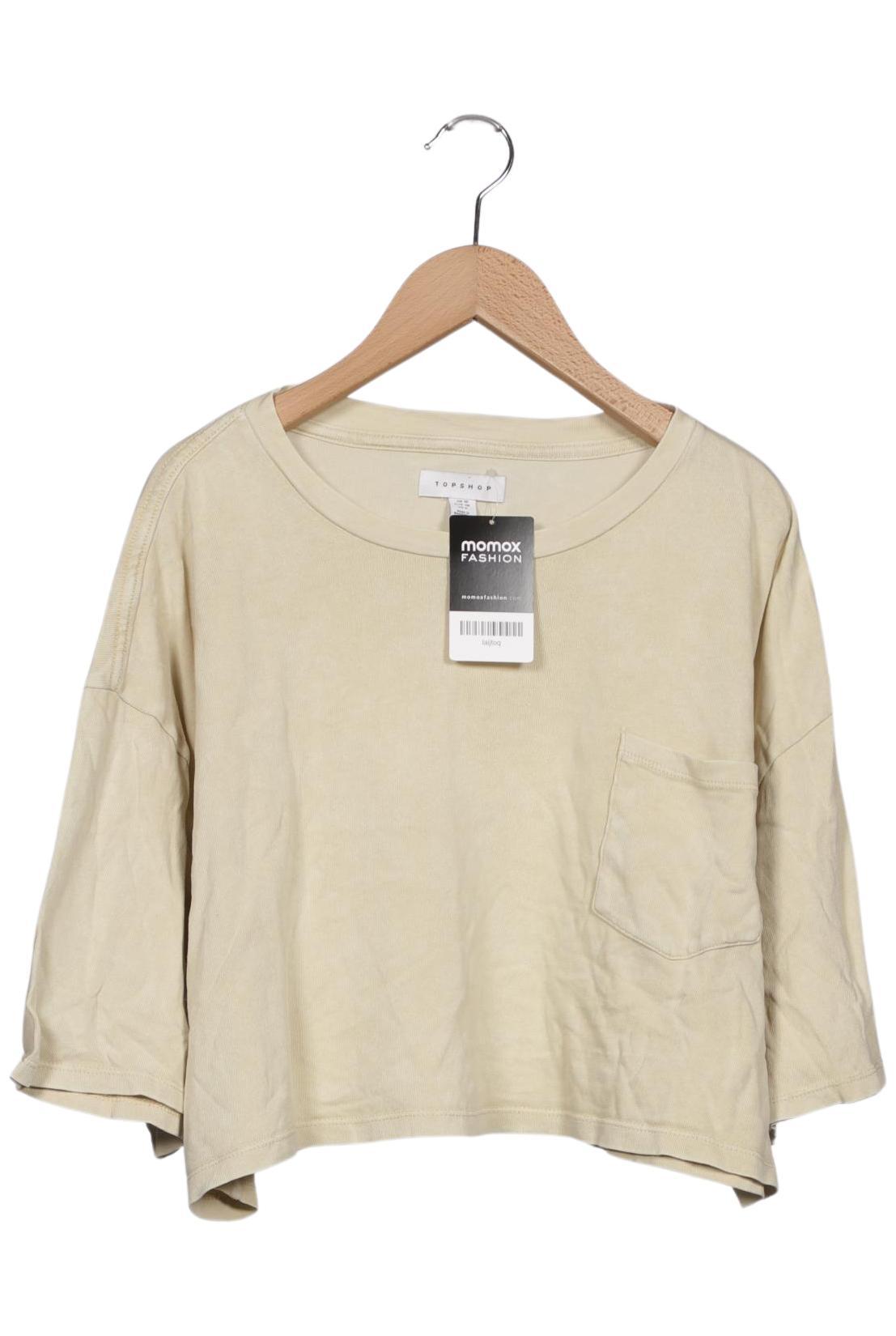 

Topshop Damen T-Shirt, cremeweiß, Gr. 38