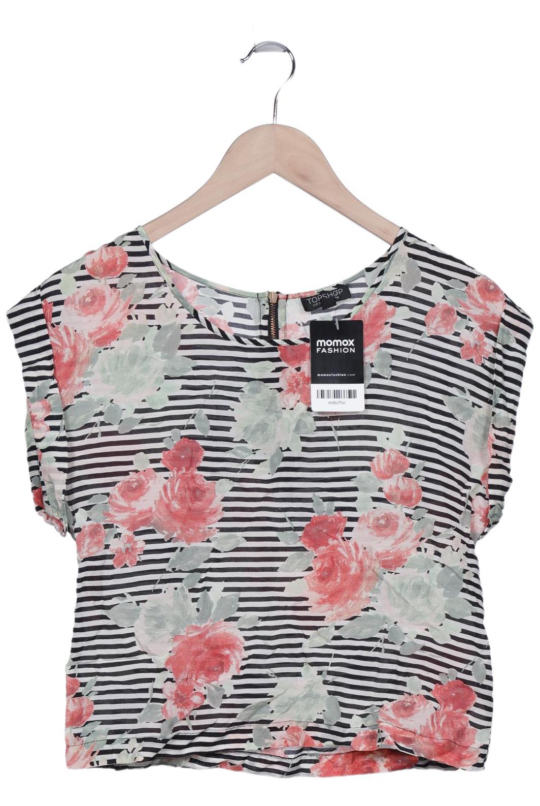 

Topshop Damen T-Shirt, schwarz, Gr. 36