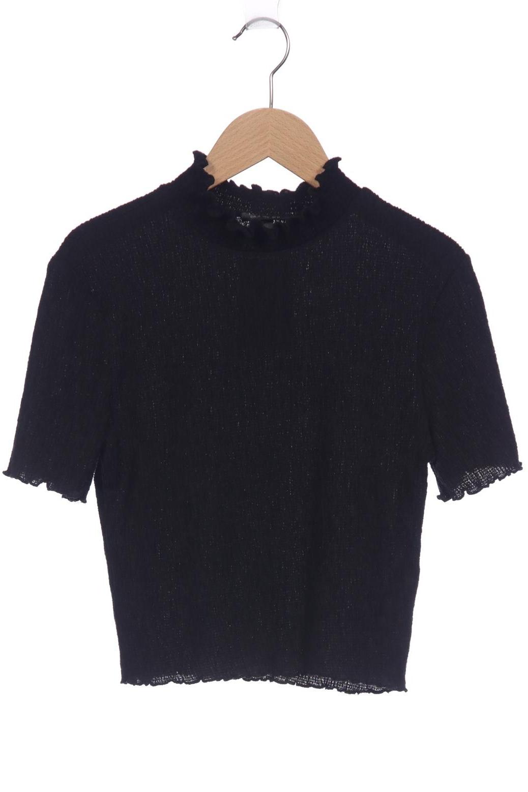 

Topshop Damen T-Shirt, schwarz, Gr. 38