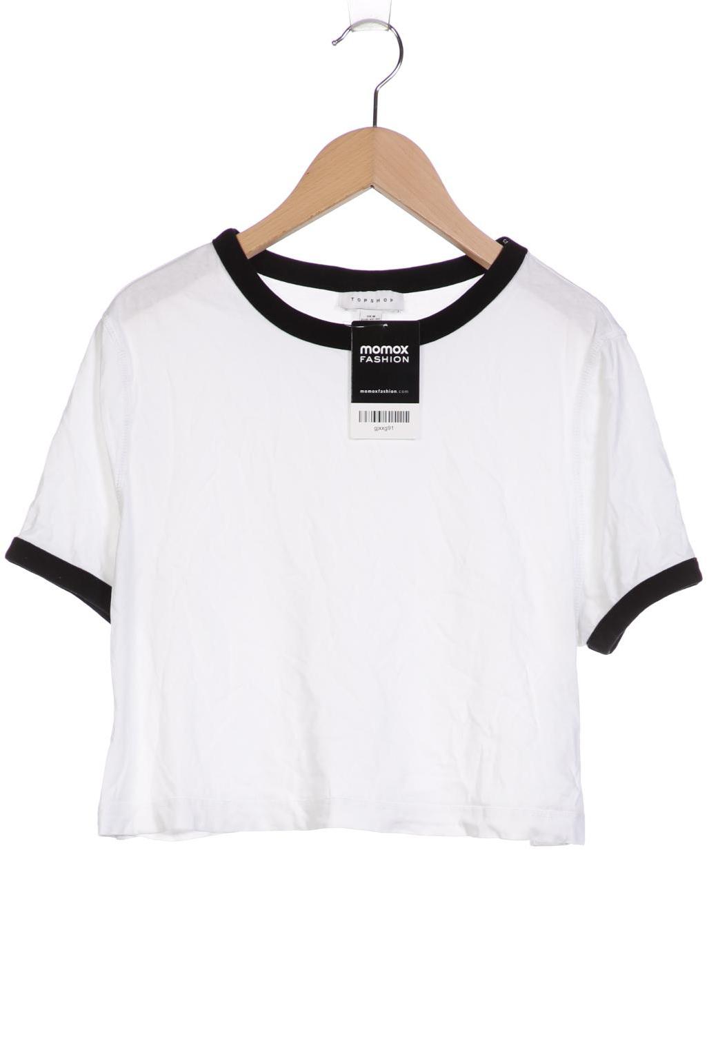 

Topshop Damen T-Shirt, weiß, Gr. 40