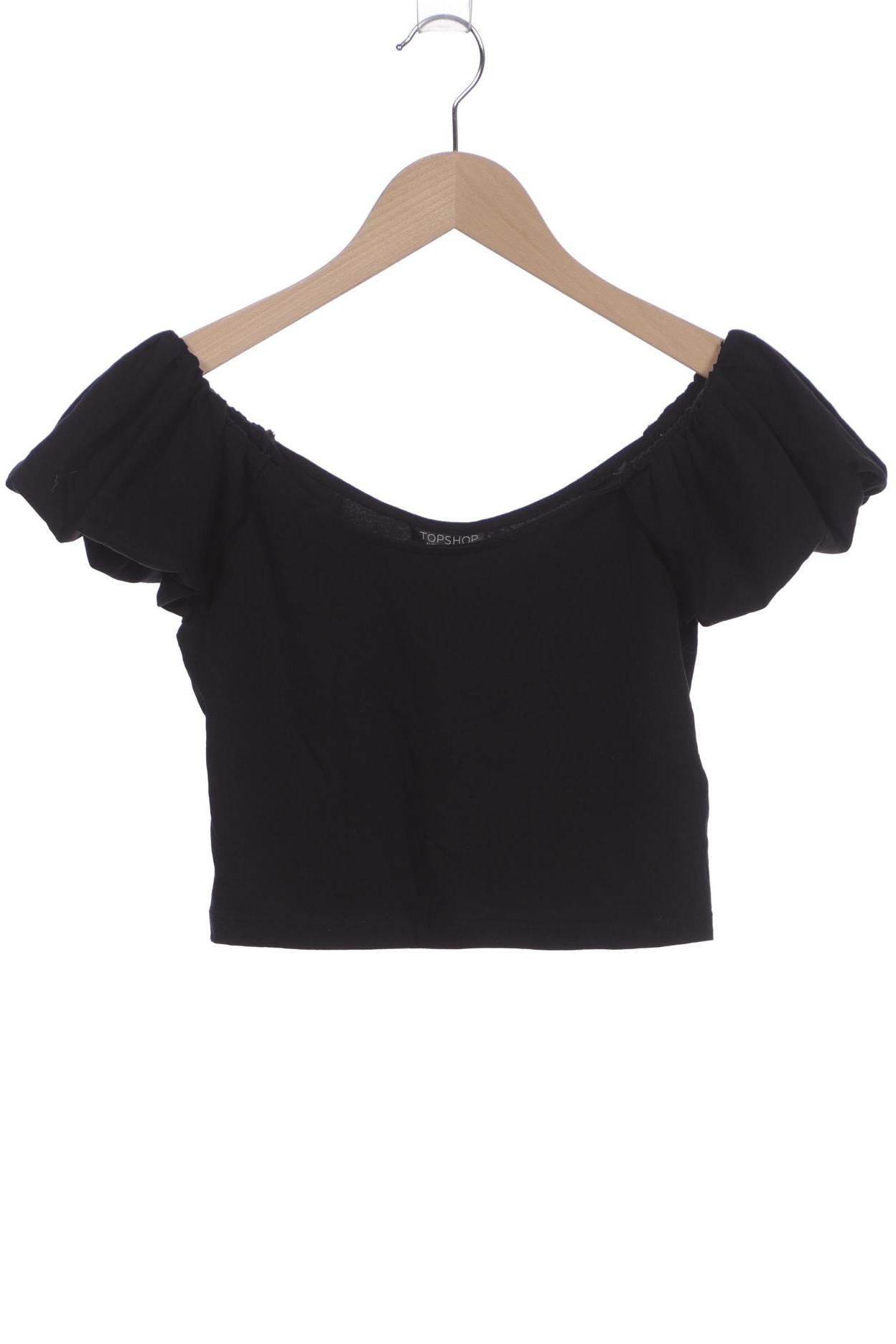 

Topshop Damen T-Shirt, schwarz, Gr. 36