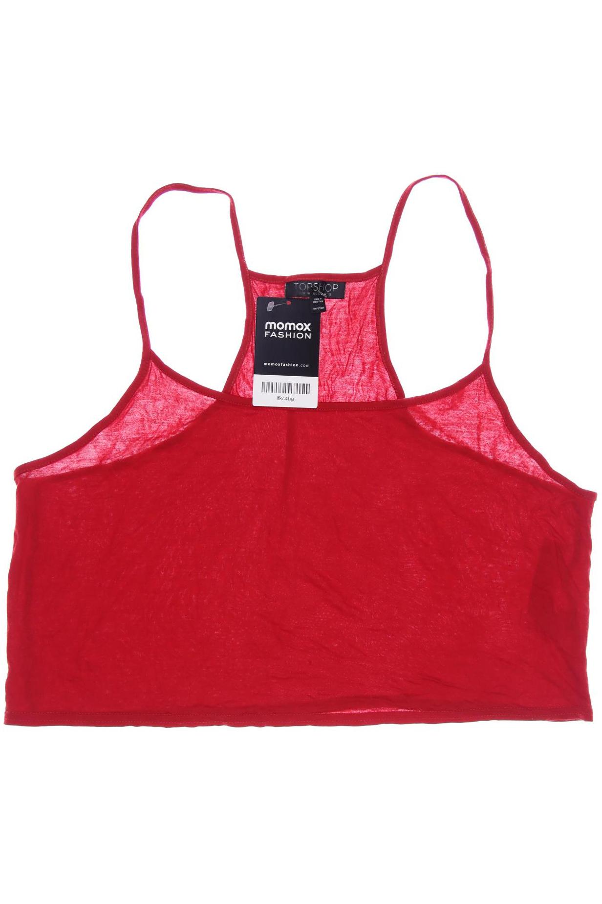 

Topshop Damen Top, rot, Gr. 38