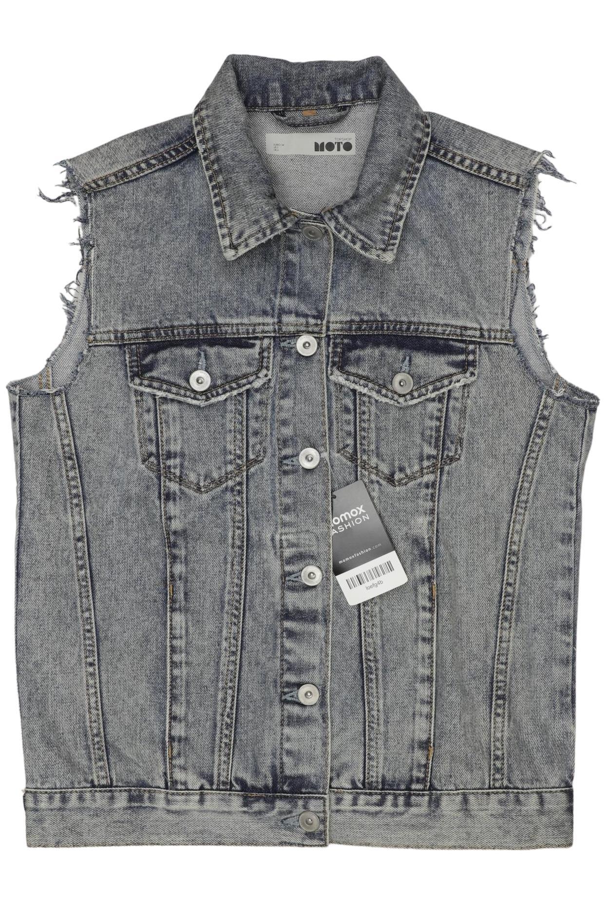 

Topshop Damen Weste, blau, Gr. 34