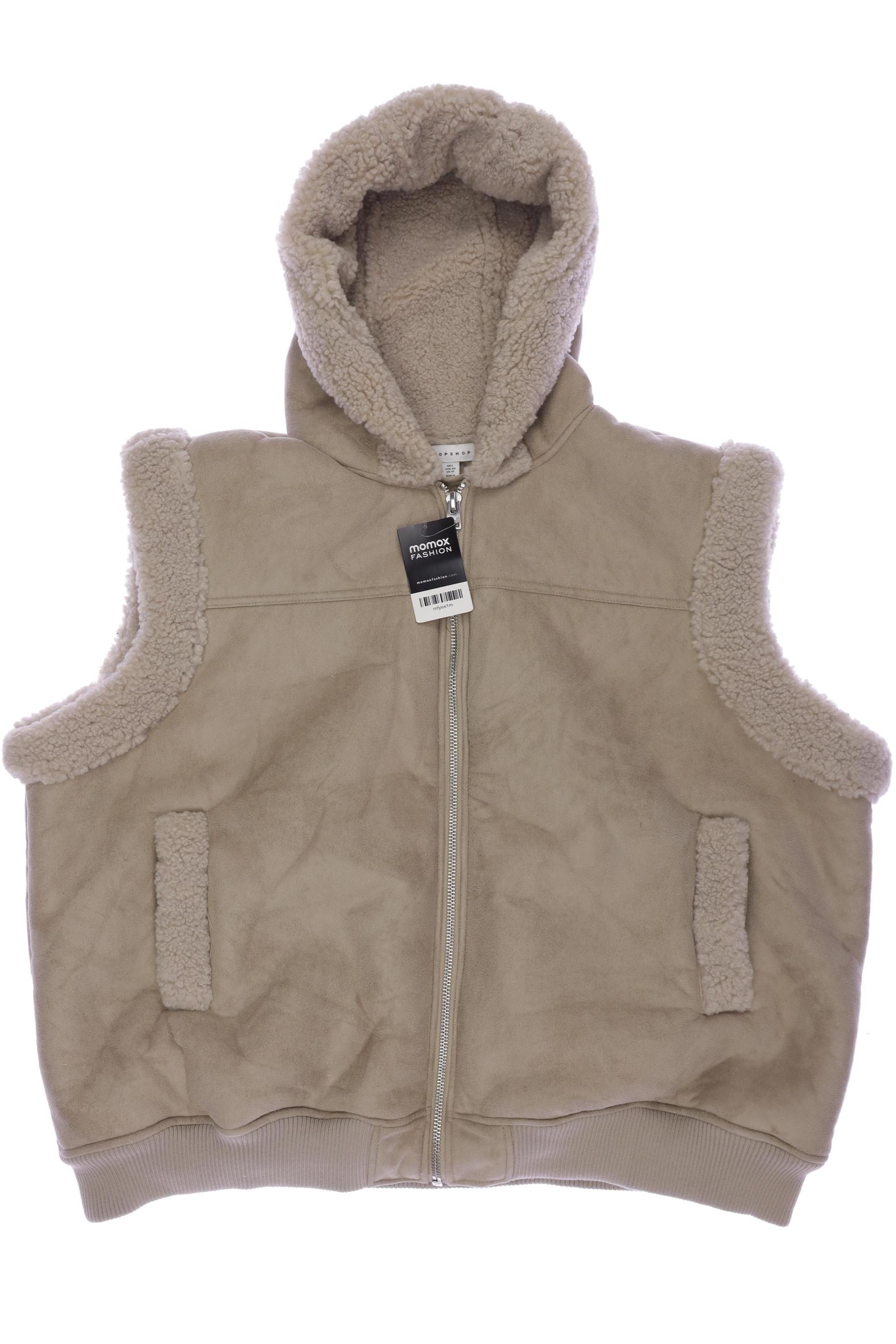 

Topshop Damen Weste, beige, Gr. 44