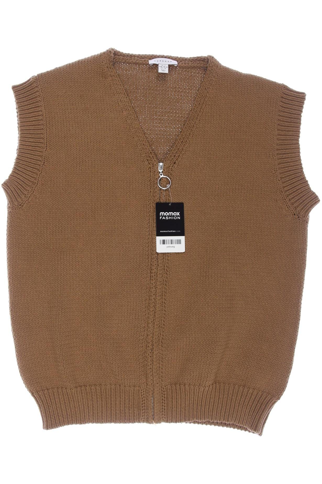 

Topshop Damen Weste, braun, Gr. 36