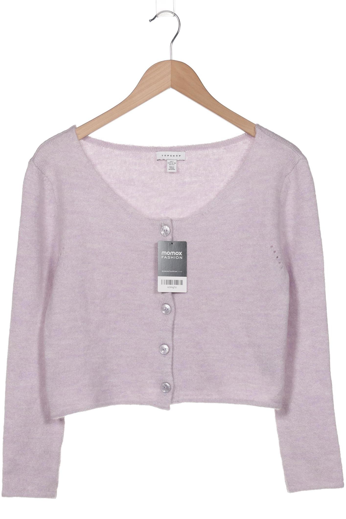 

Topshop Petite Damen Strickjacke, flieder, Gr. 36