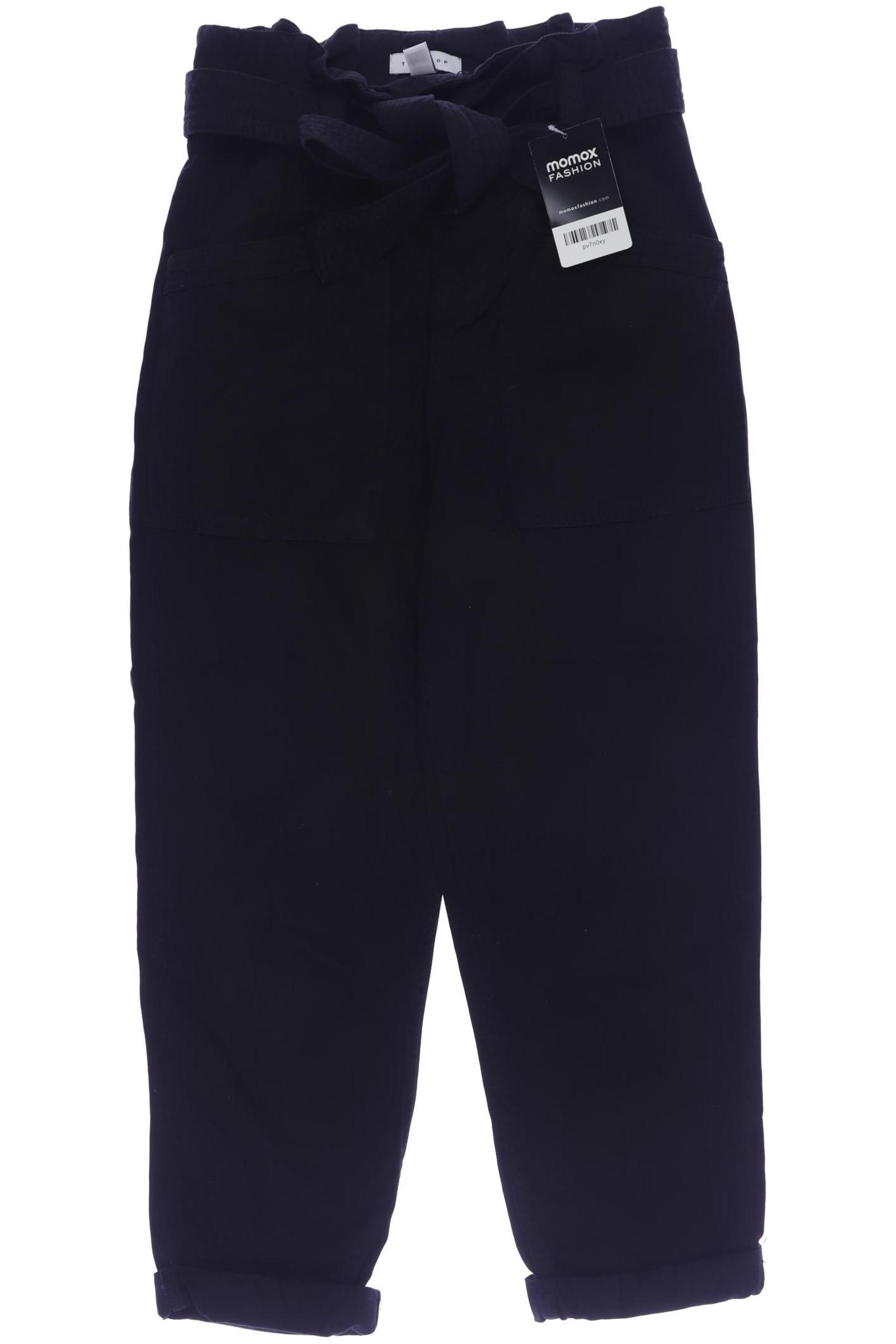 

Topshop Petite Damen Stoffhose, schwarz, Gr. 34