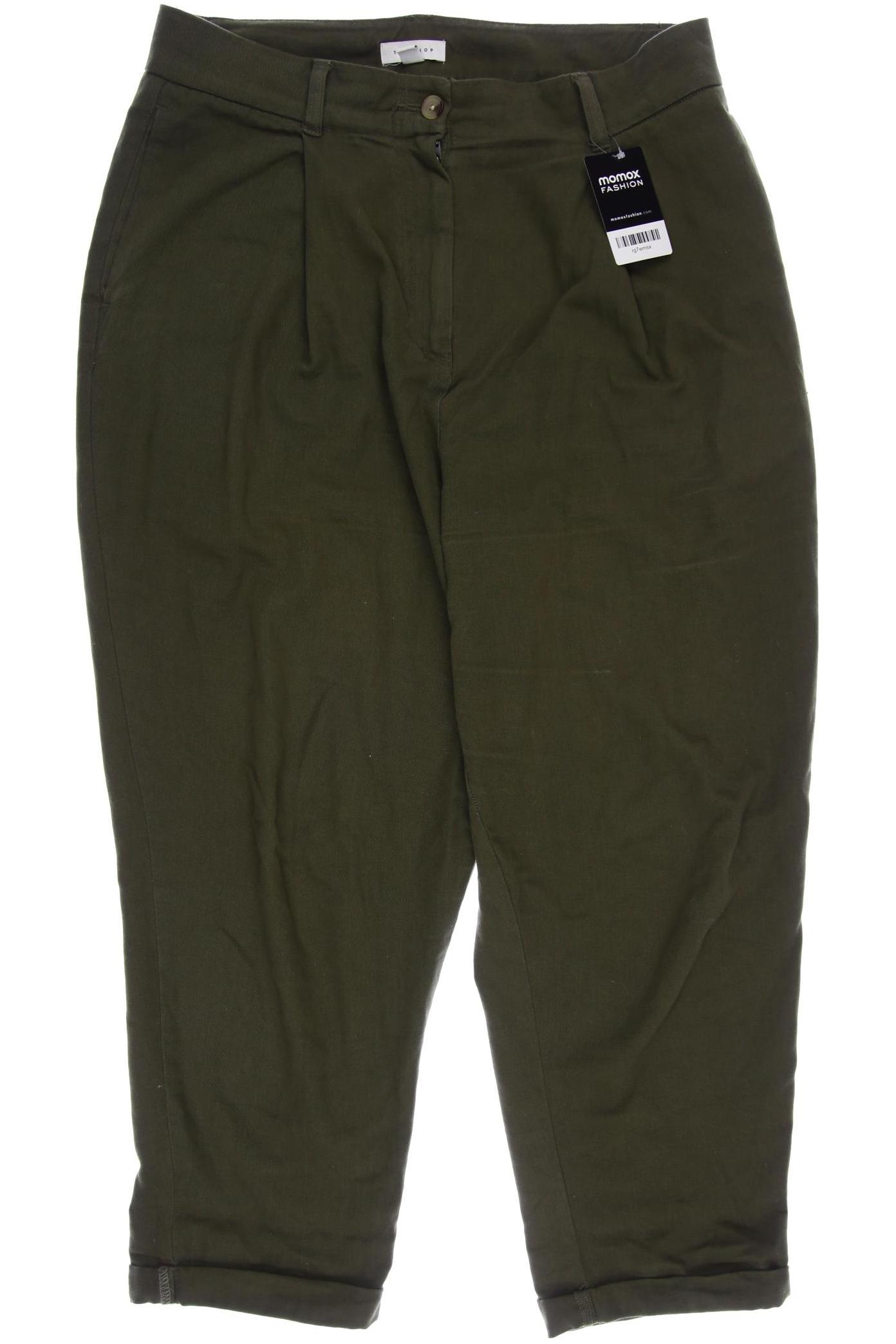 

Topshop Petite Damen Stoffhose, grün
