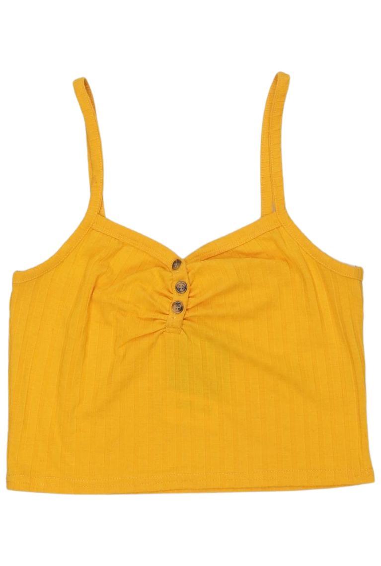 

Topshop Petite Damen Top, gelb, Gr. 36