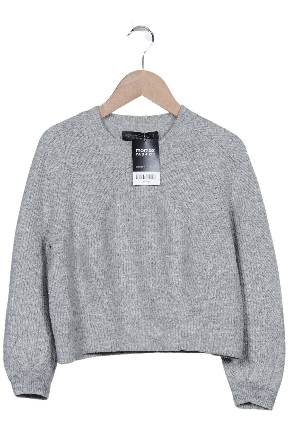 

Topshop Petite Damen Pullover, grau, Gr. 34