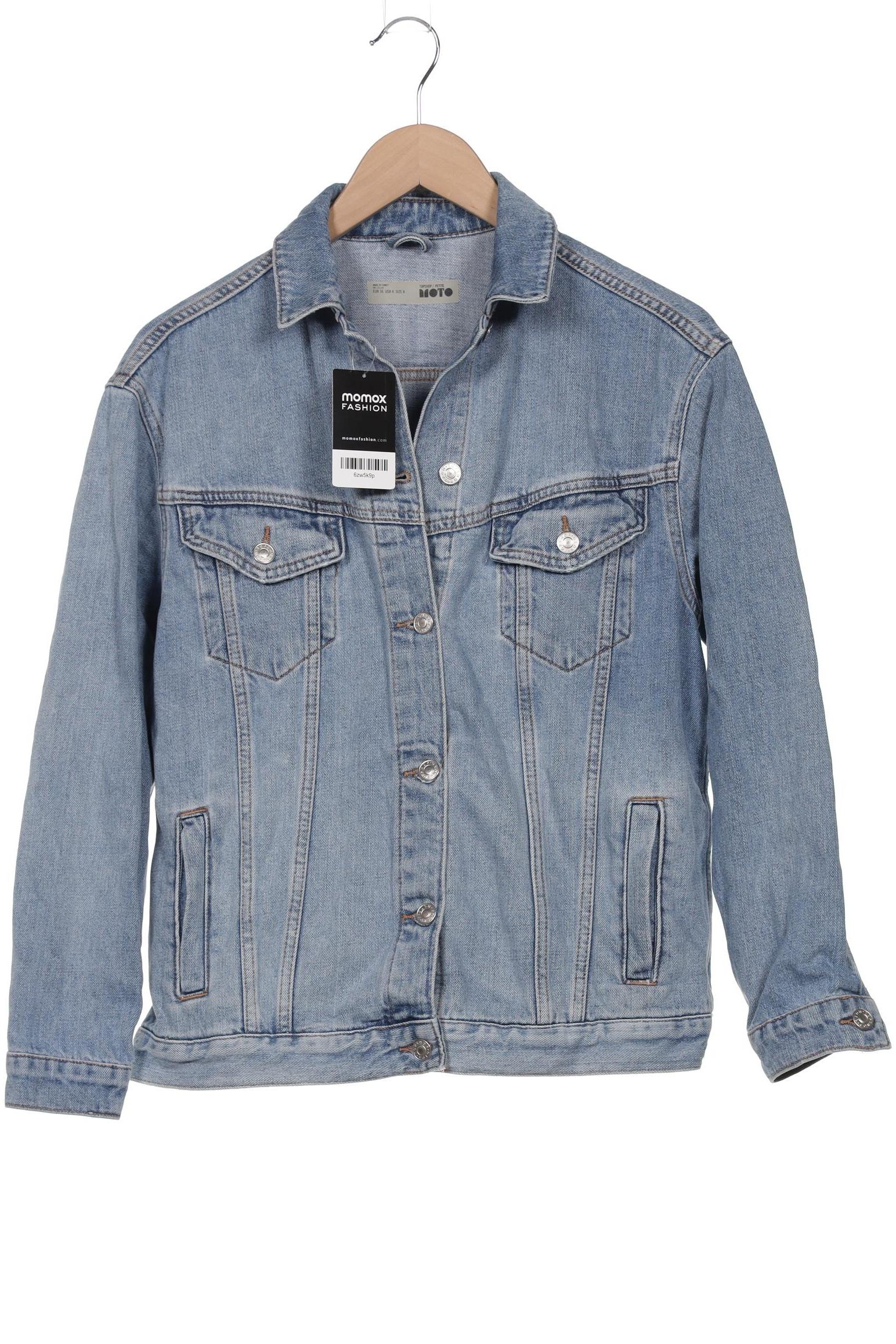 

Topshop Petite Damen Jacke, blau, Gr. 36