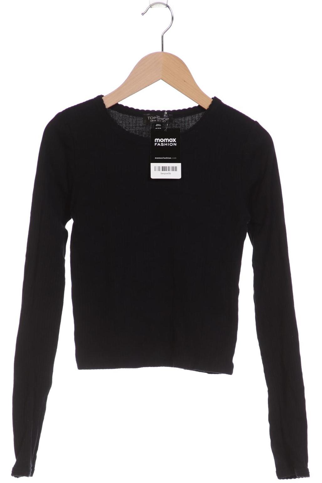 

Topshop Tall Damen Langarmshirt, schwarz, Gr. 36