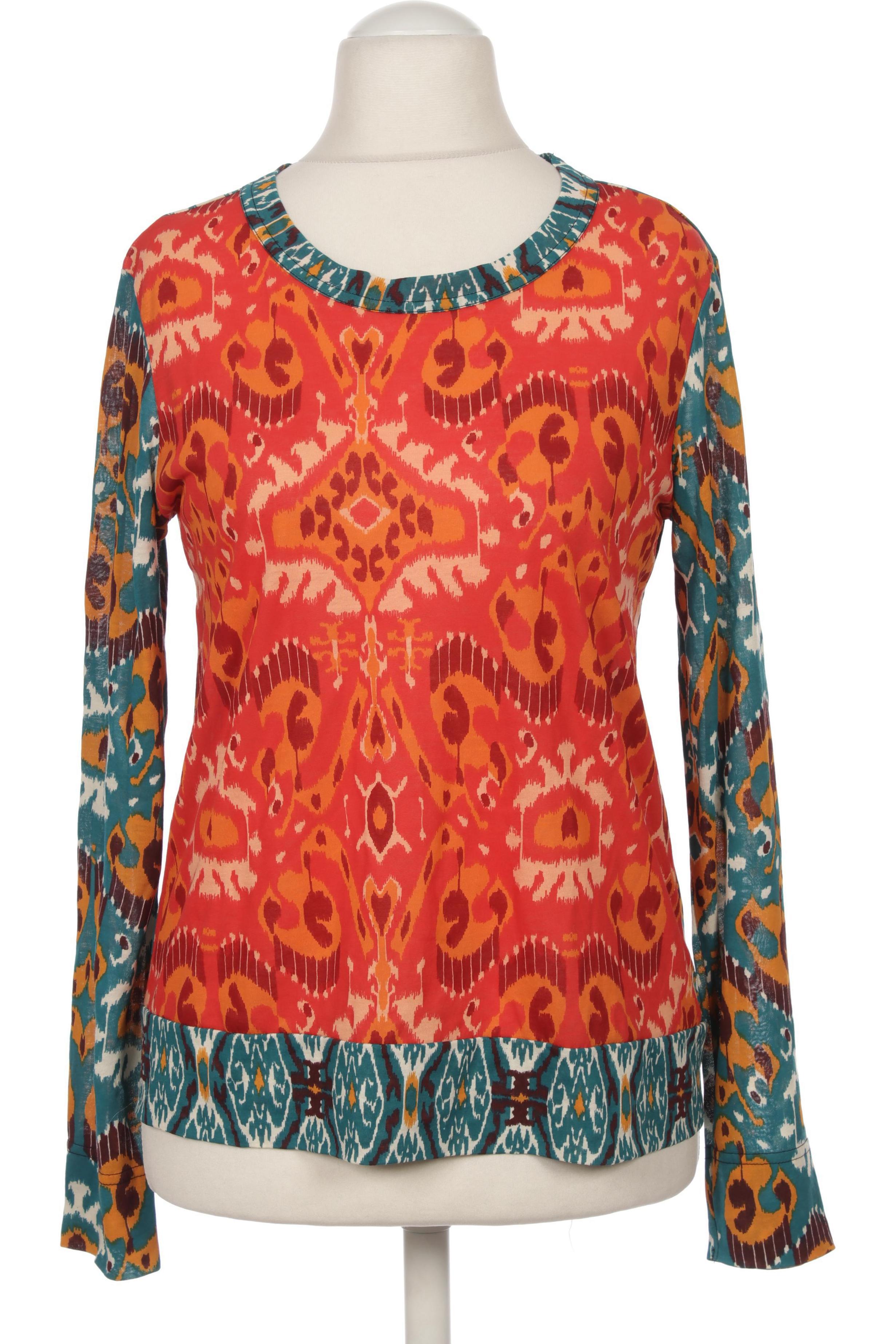 

Tory Burch Damen Langarmshirt, türkis, Gr.