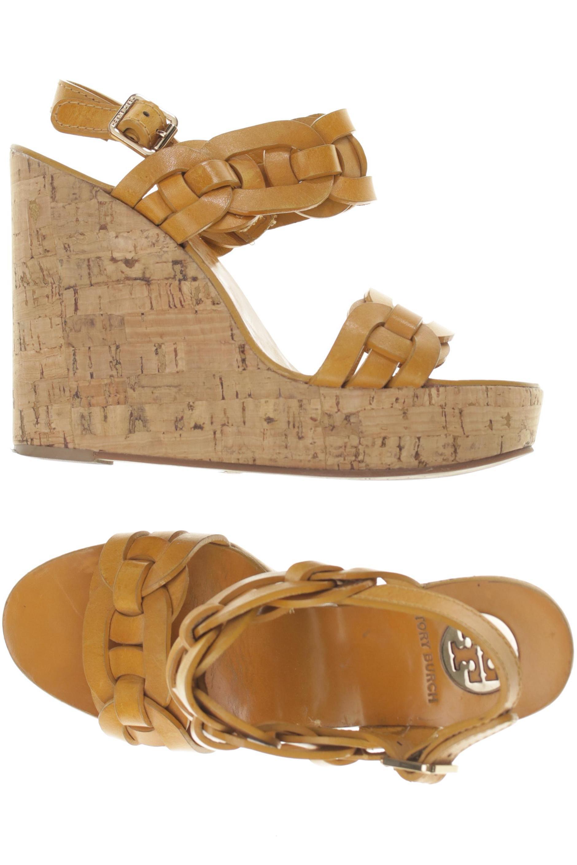 

Tory Burch Damen Sandale, gelb, Gr. 38.5