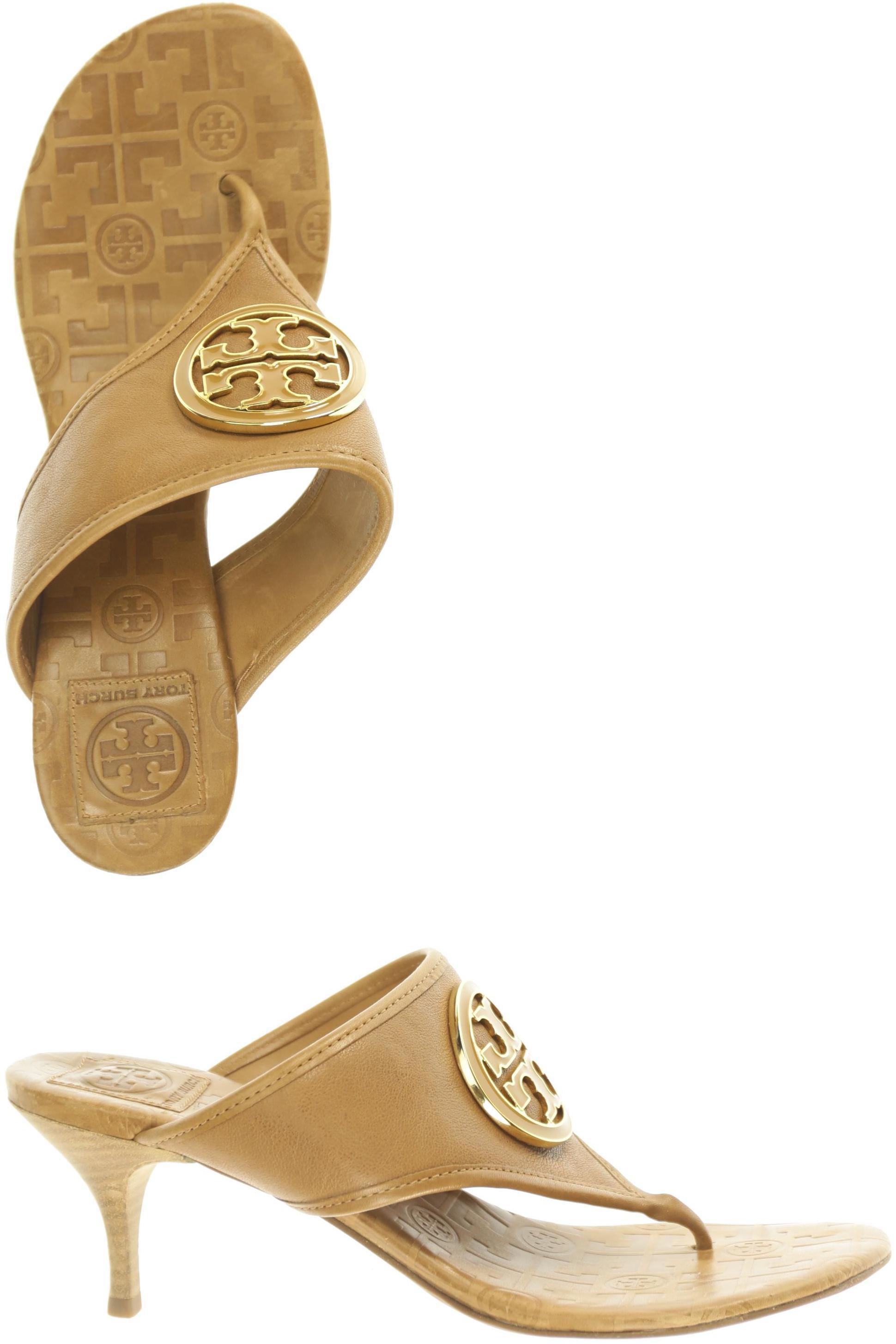 

Tory Burch Damen Sandale, braun, Gr. 10