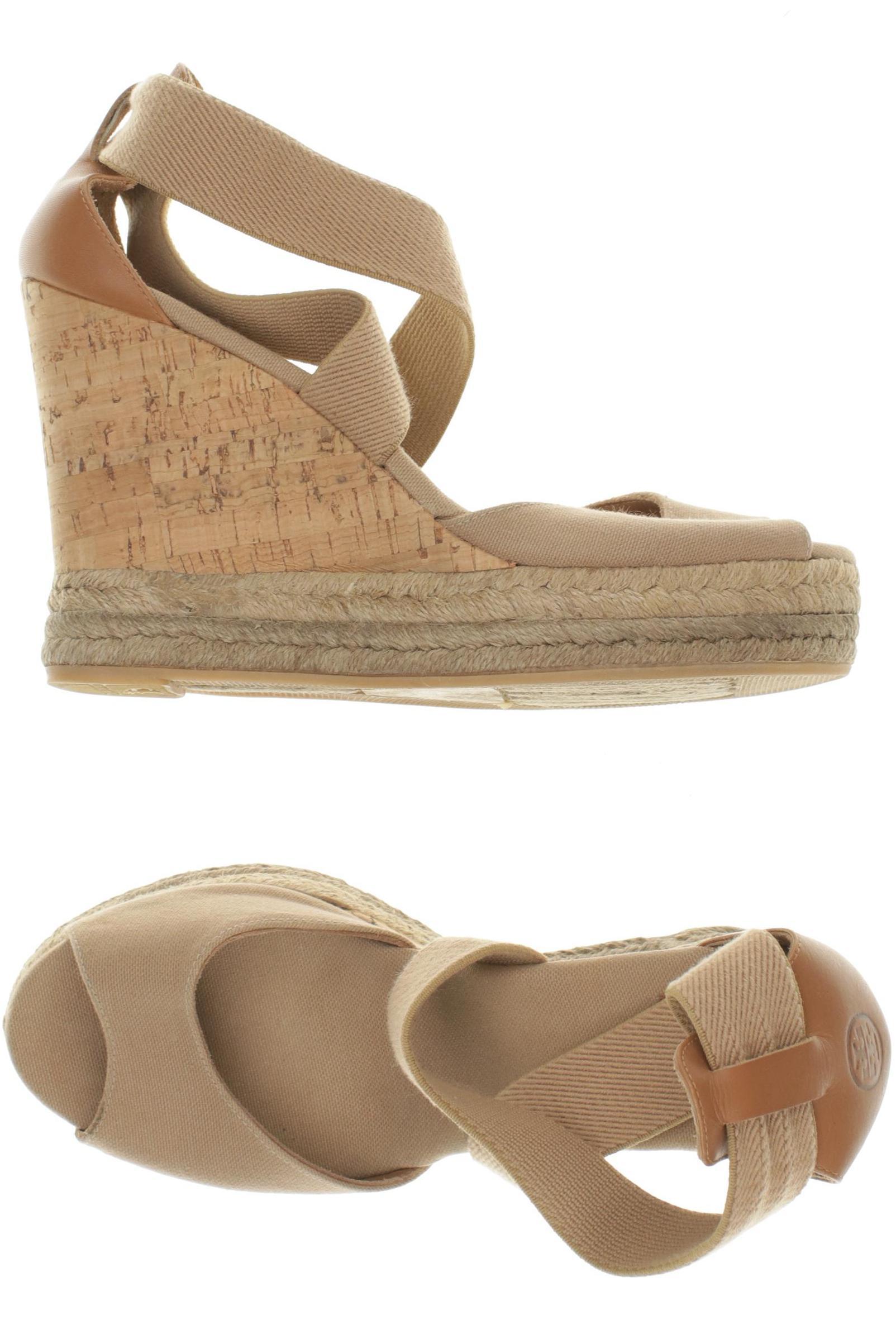 

Tory Burch Damen Sandale, beige, Gr. 8.5