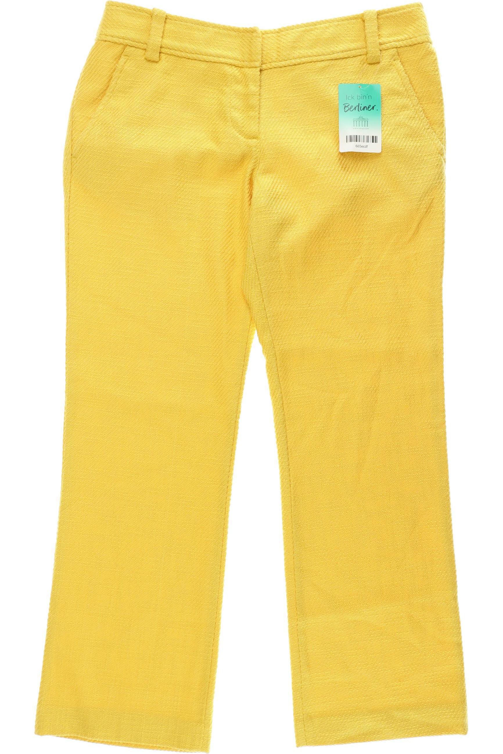 

Tory Burch Damen Stoffhose, gelb, Gr. 4